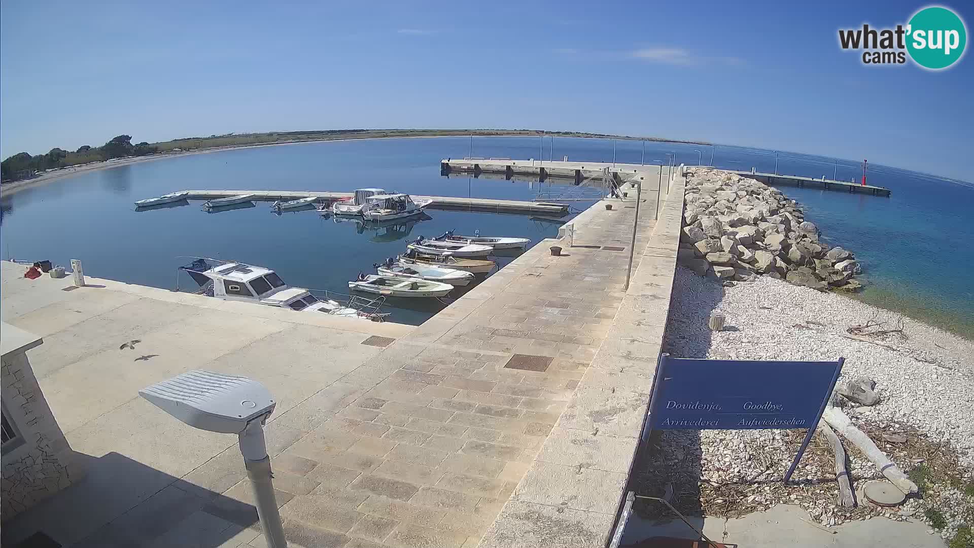 Webcam de l’île d’Unije – Explorez la beauté du joyau caché de la Croatie