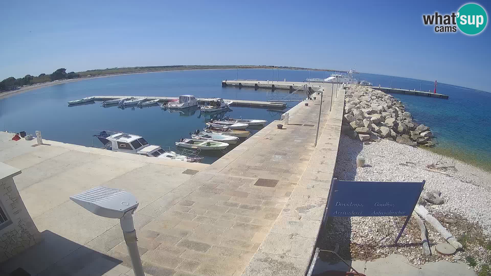 Webcam de l’île d’Unije – Explorez la beauté du joyau caché de la Croatie