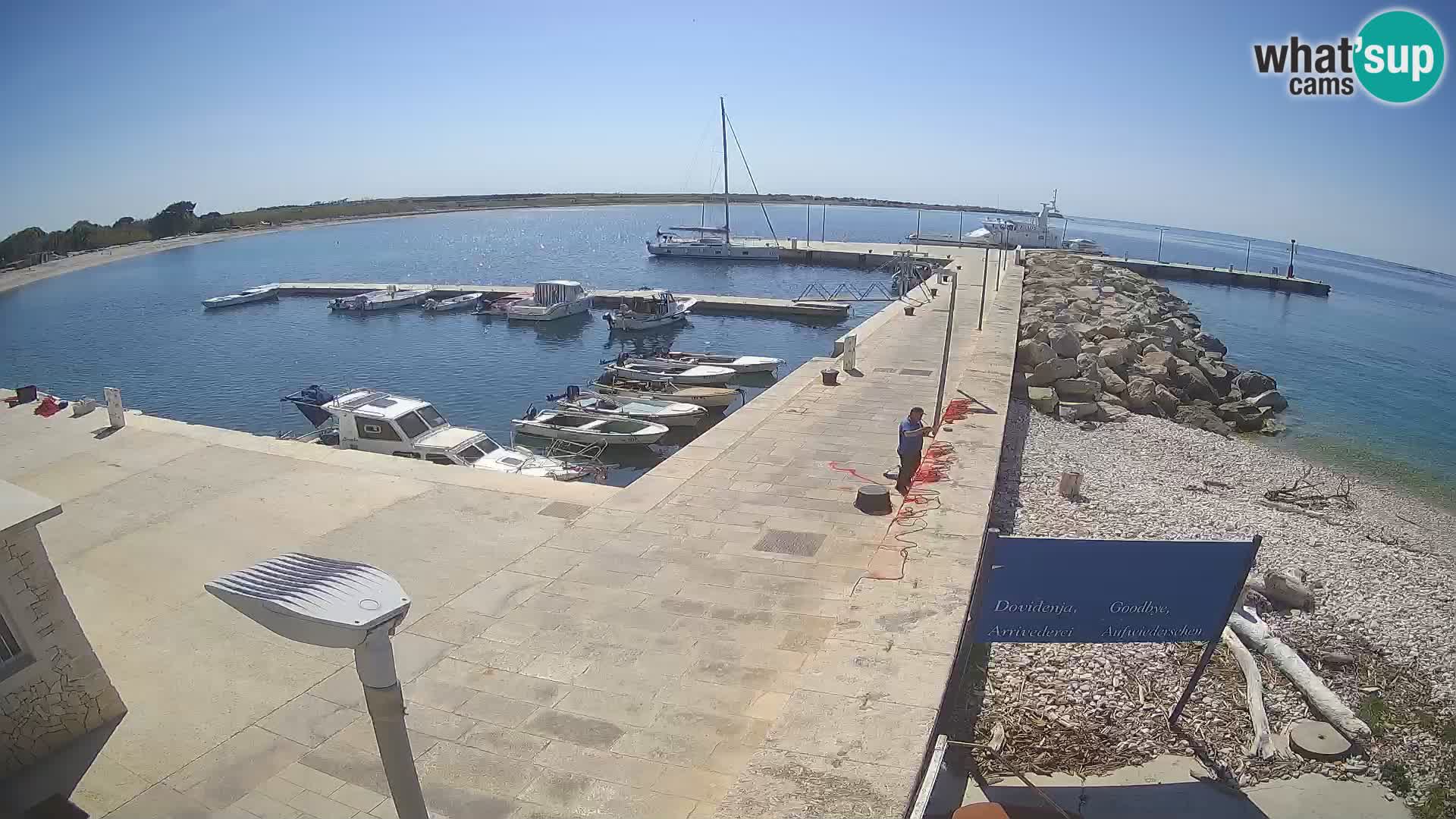 Webcam de l’île d’Unije – Explorez la beauté du joyau caché de la Croatie
