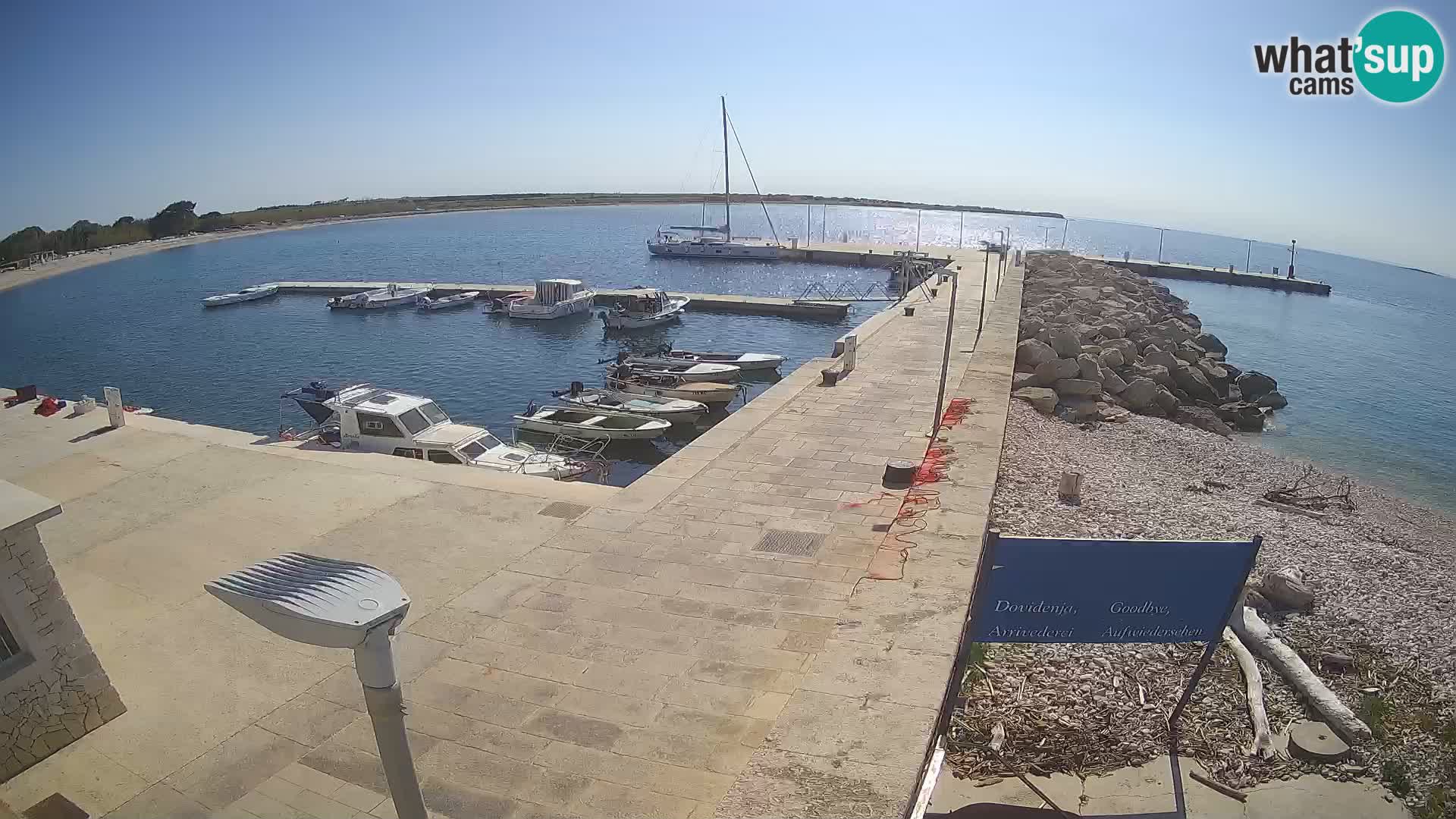 Webcam de l’île d’Unije – Explorez la beauté du joyau caché de la Croatie