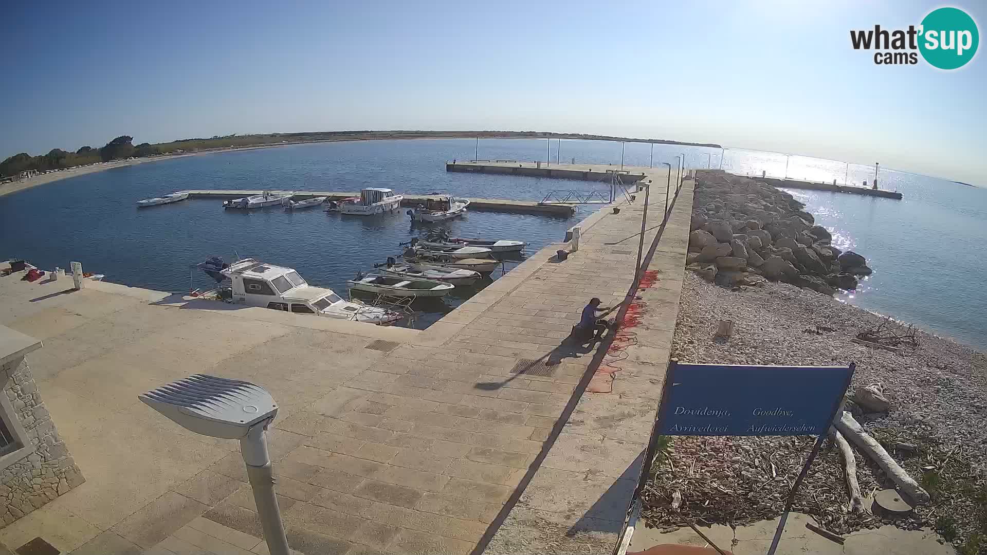 Webcam de l’île d’Unije – Explorez la beauté du joyau caché de la Croatie