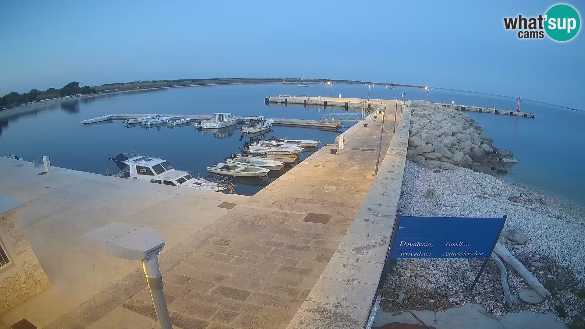 Webcam de l’île d’Unije – Explorez la beauté du joyau caché de la Croatie