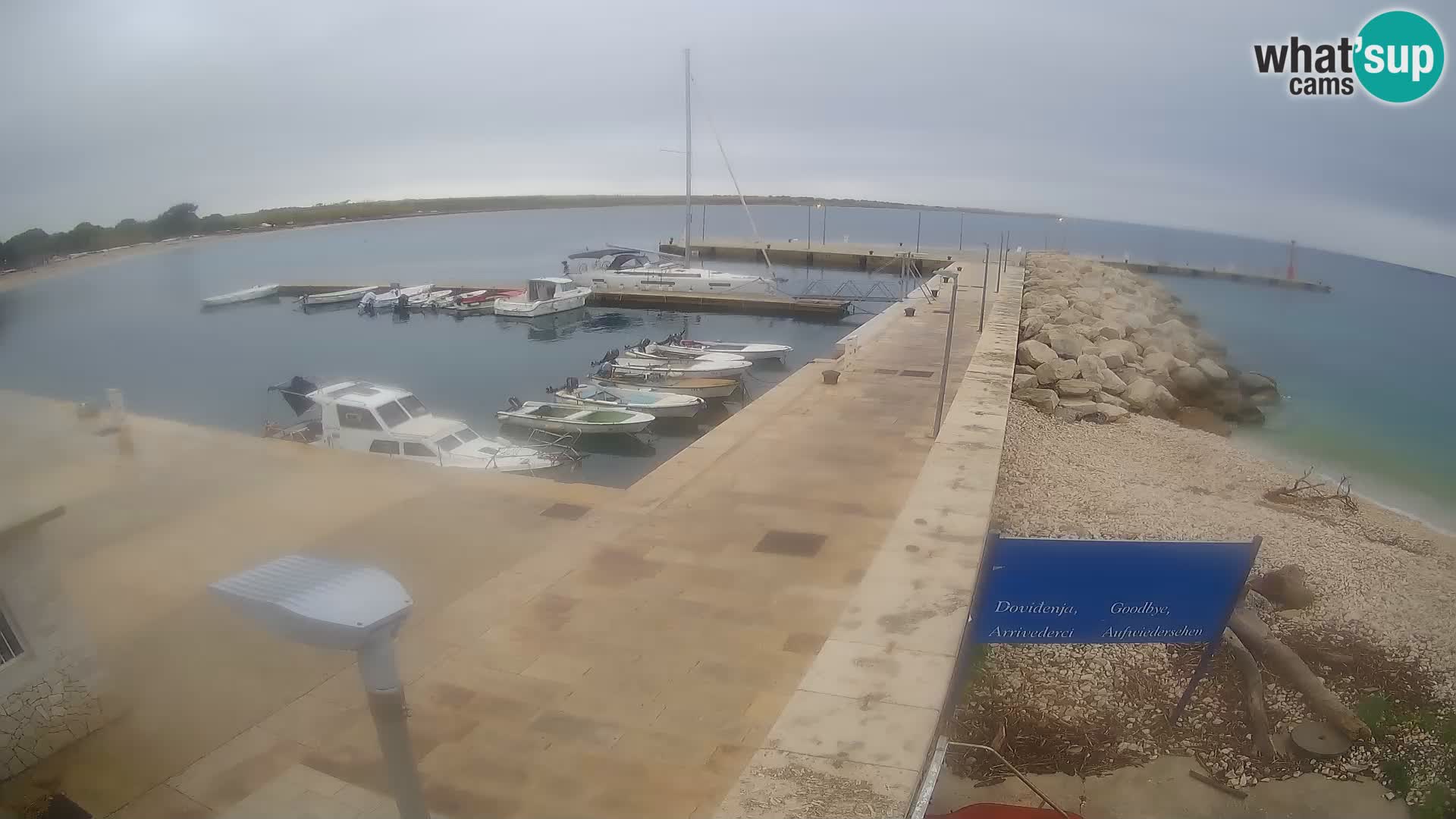 Webcam de l’île d’Unije – Explorez la beauté du joyau caché de la Croatie