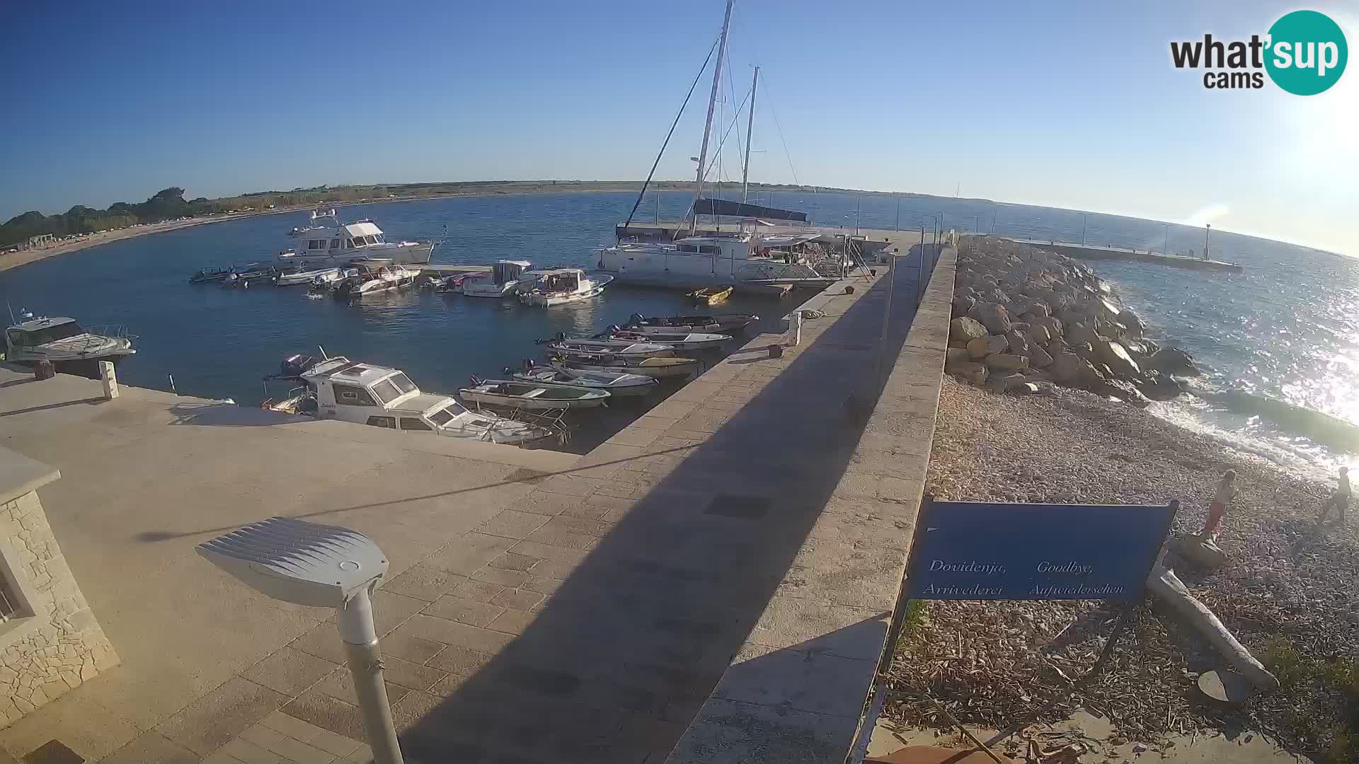 Webcam de l’île d’Unije – Explorez la beauté du joyau caché de la Croatie