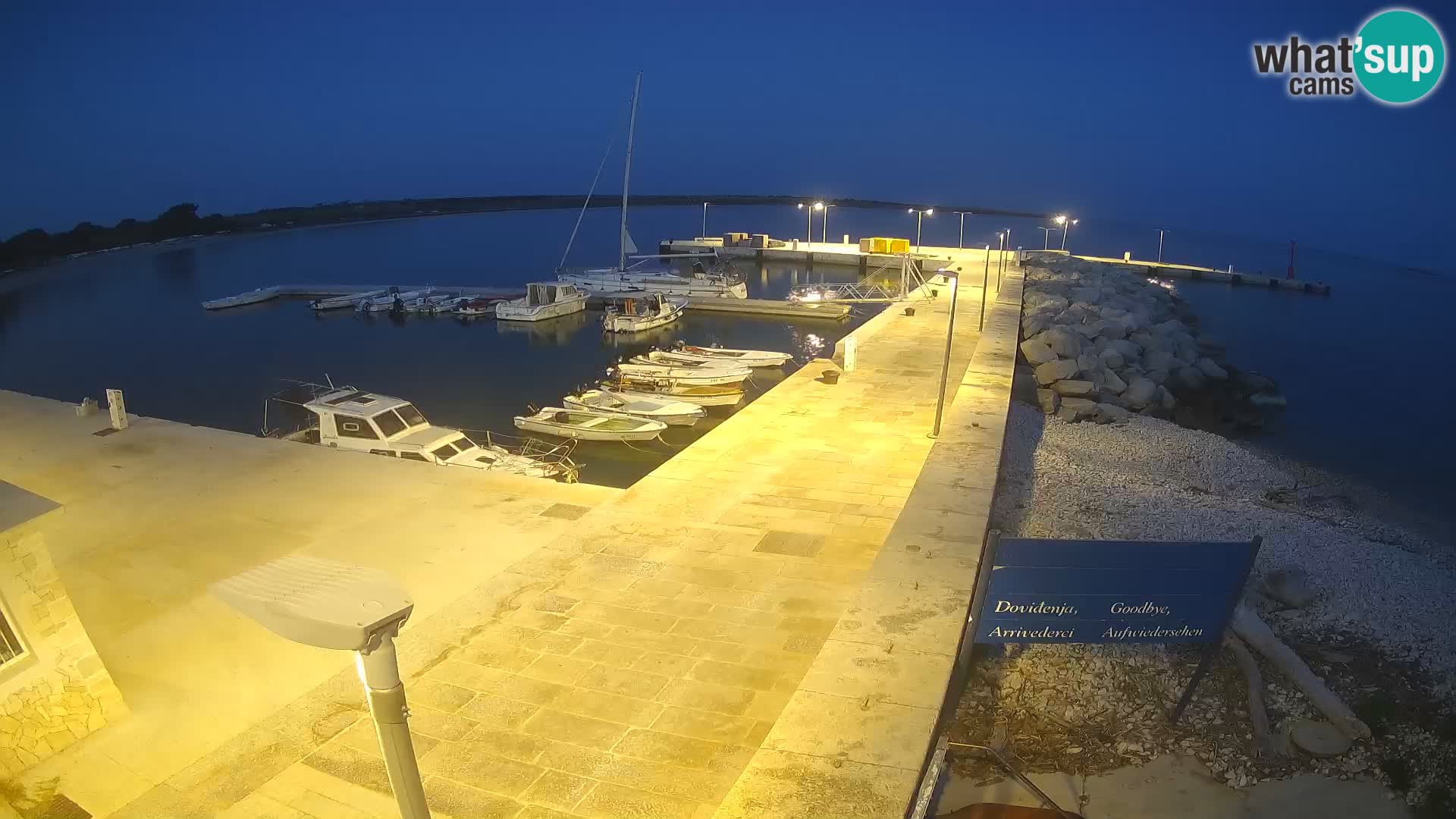 Webcam de l’île d’Unije – Explorez la beauté du joyau caché de la Croatie