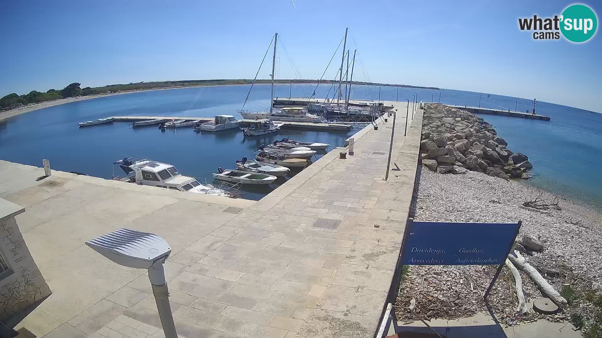 Webcam de l’île d’Unije – Explorez la beauté du joyau caché de la Croatie