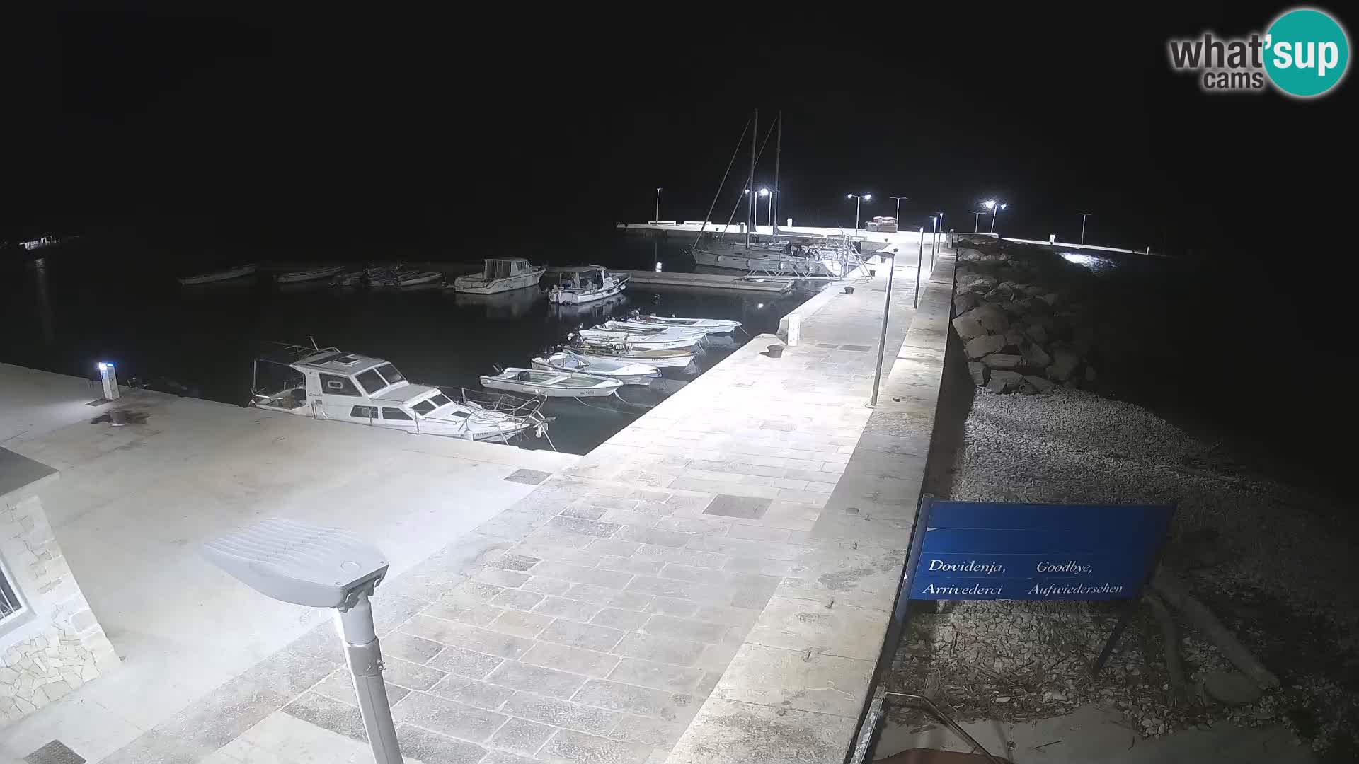Webcam de l’île d’Unije – Explorez la beauté du joyau caché de la Croatie