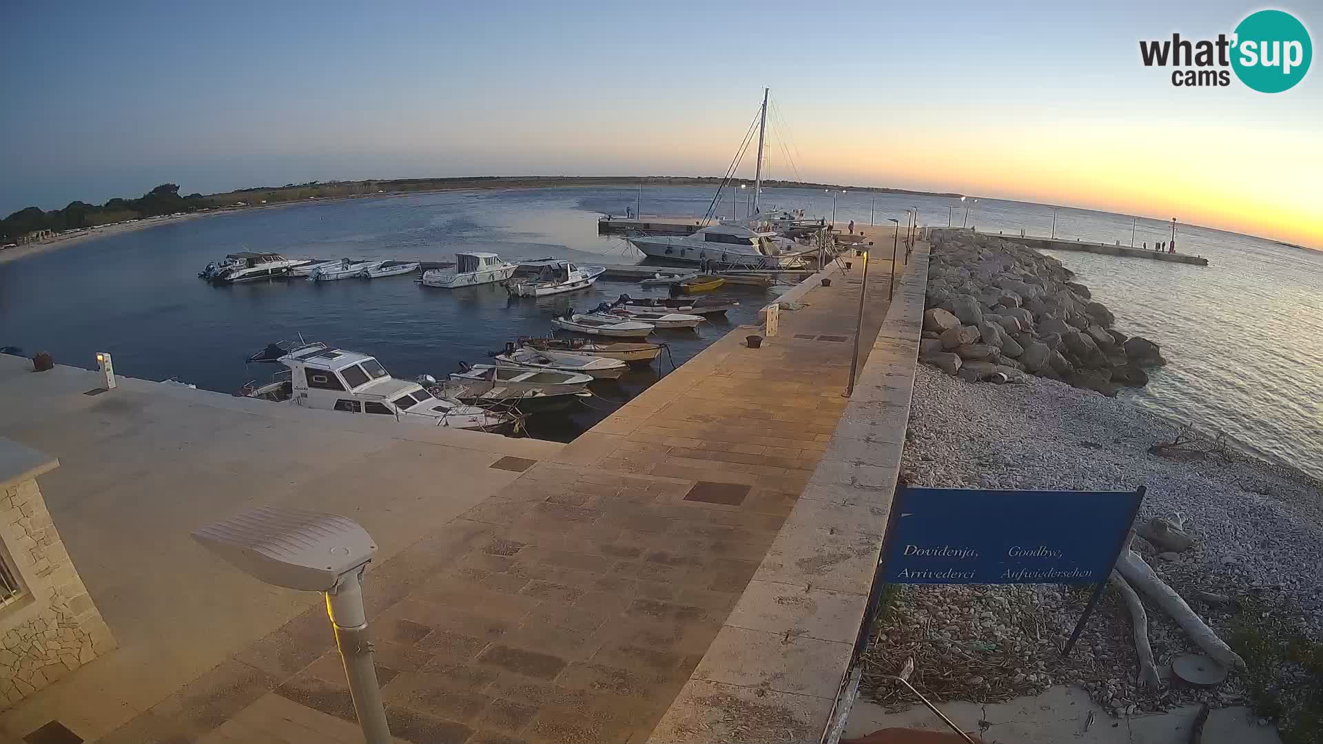 Spletna kamera otoka Unije – Raziščite lepoto skritega dragulja Hrvaške