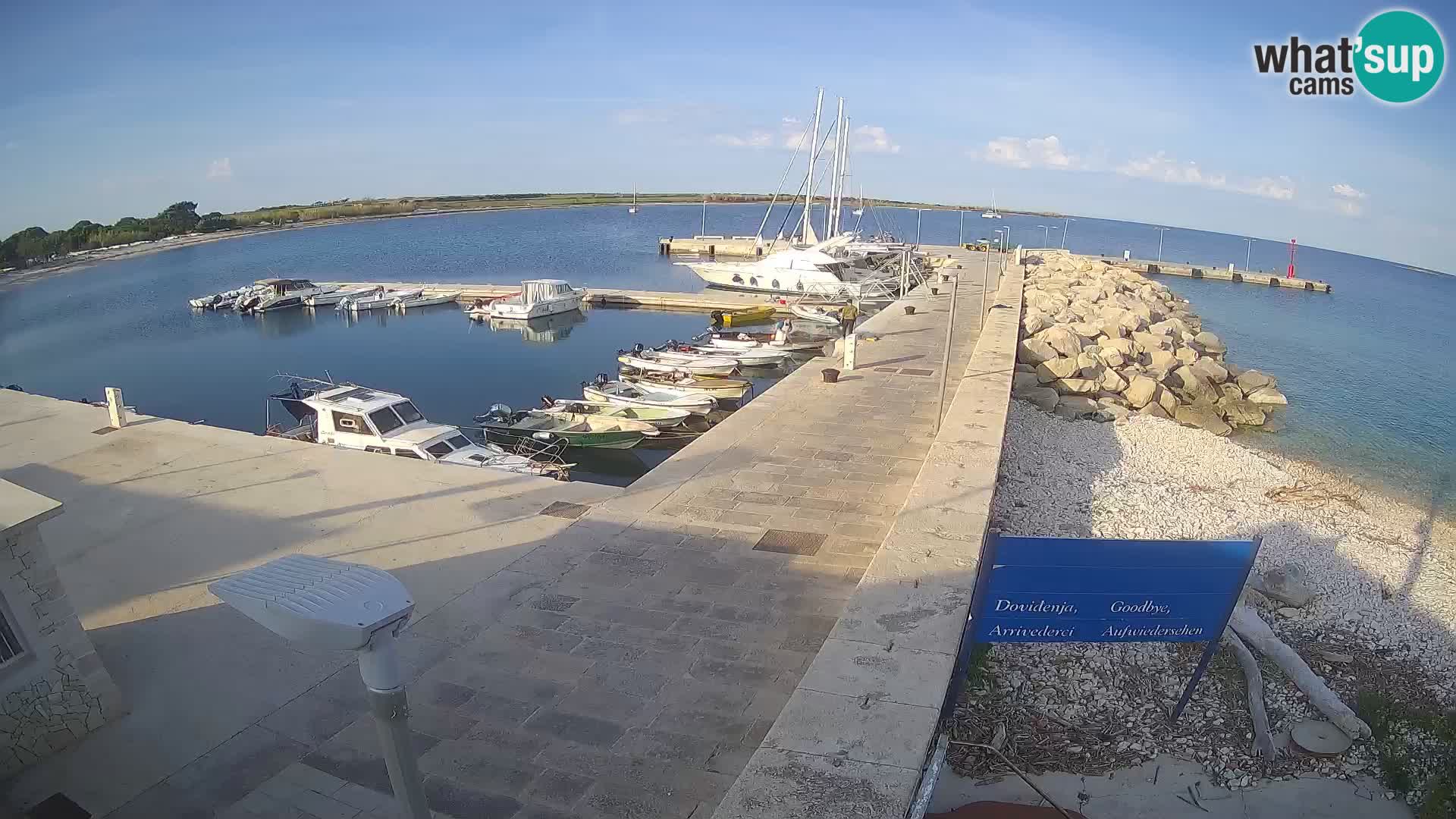Webcam de l’île d’Unije – Explorez la beauté du joyau caché de la Croatie