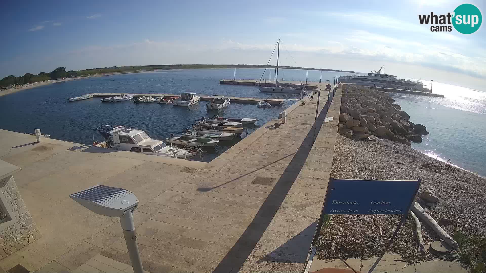 Webcam de l’île d’Unije – Explorez la beauté du joyau caché de la Croatie