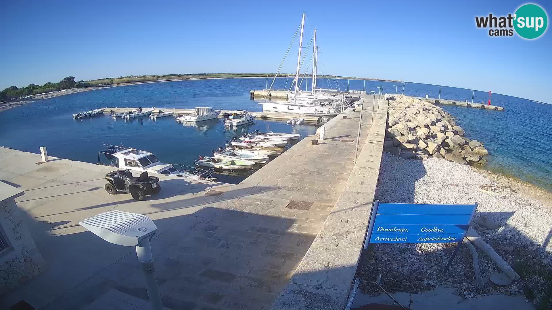 Spletna kamera otoka Unije – Raziščite lepoto skritega dragulja Hrvaške