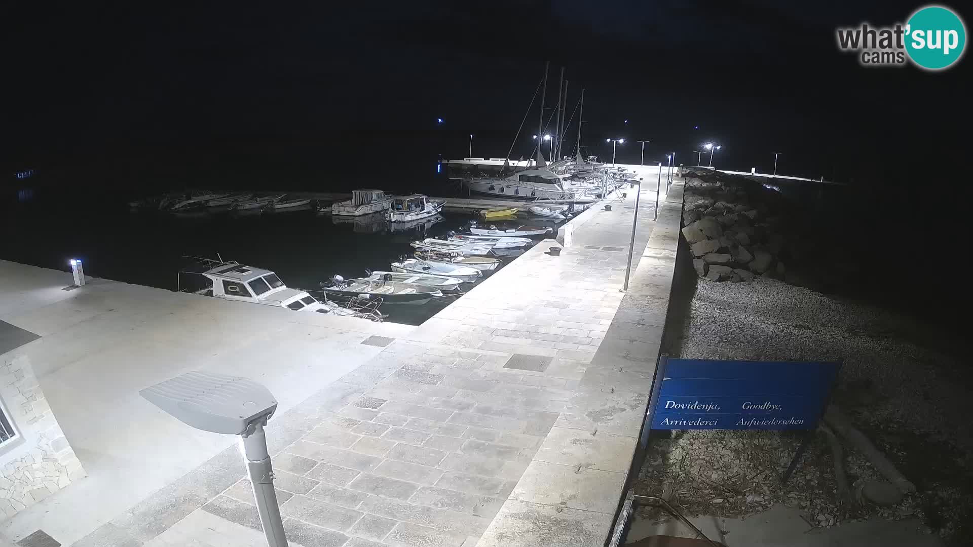 Webcam de l’île d’Unije – Explorez la beauté du joyau caché de la Croatie