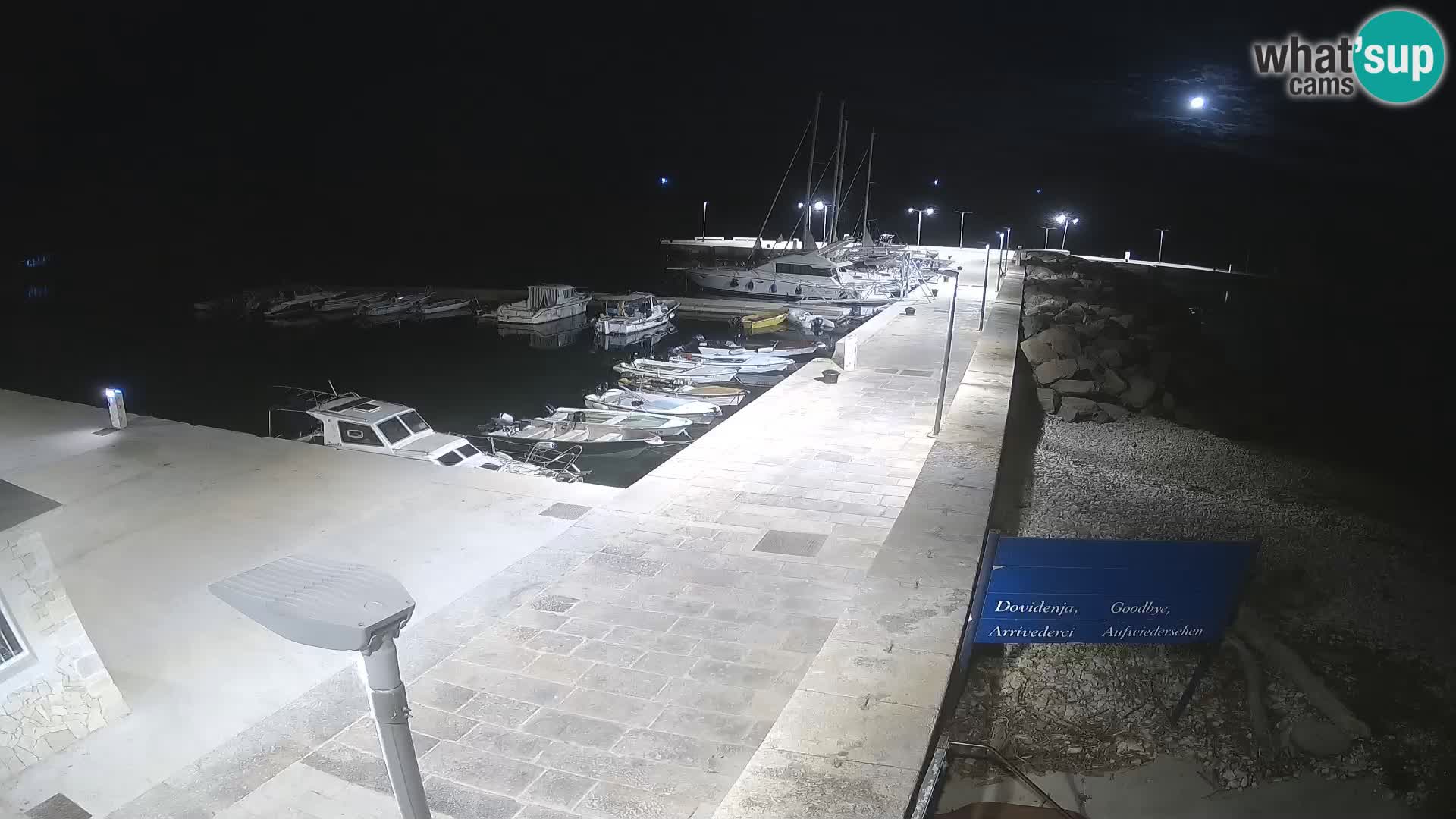 Webcam de l’île d’Unije – Explorez la beauté du joyau caché de la Croatie