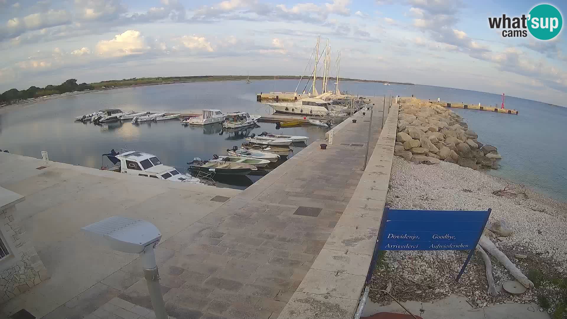 Webcam de l’île d’Unije – Explorez la beauté du joyau caché de la Croatie