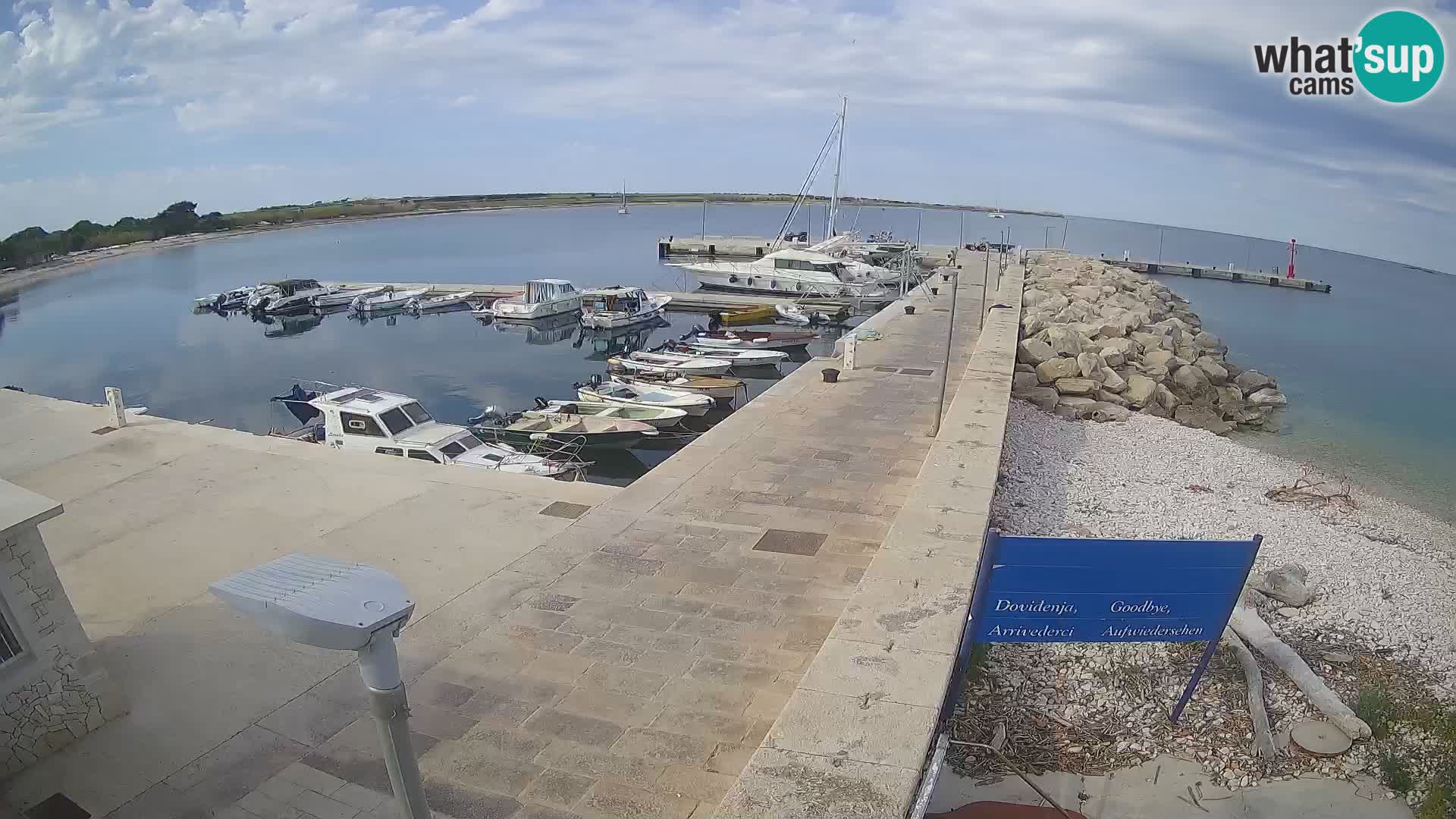 Webcam de l’île d’Unije – Explorez la beauté du joyau caché de la Croatie