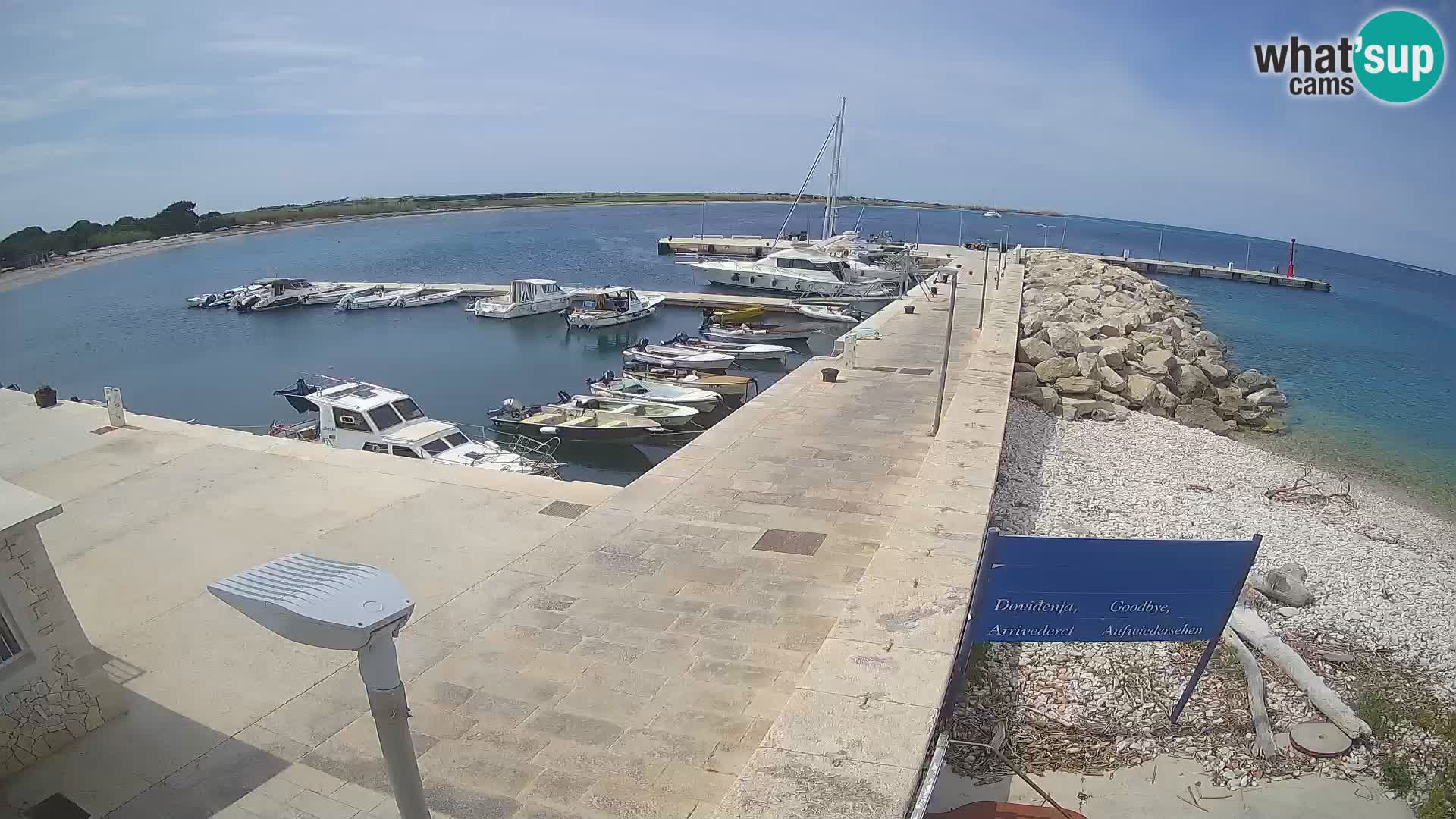 Webcam de l’île d’Unije – Explorez la beauté du joyau caché de la Croatie