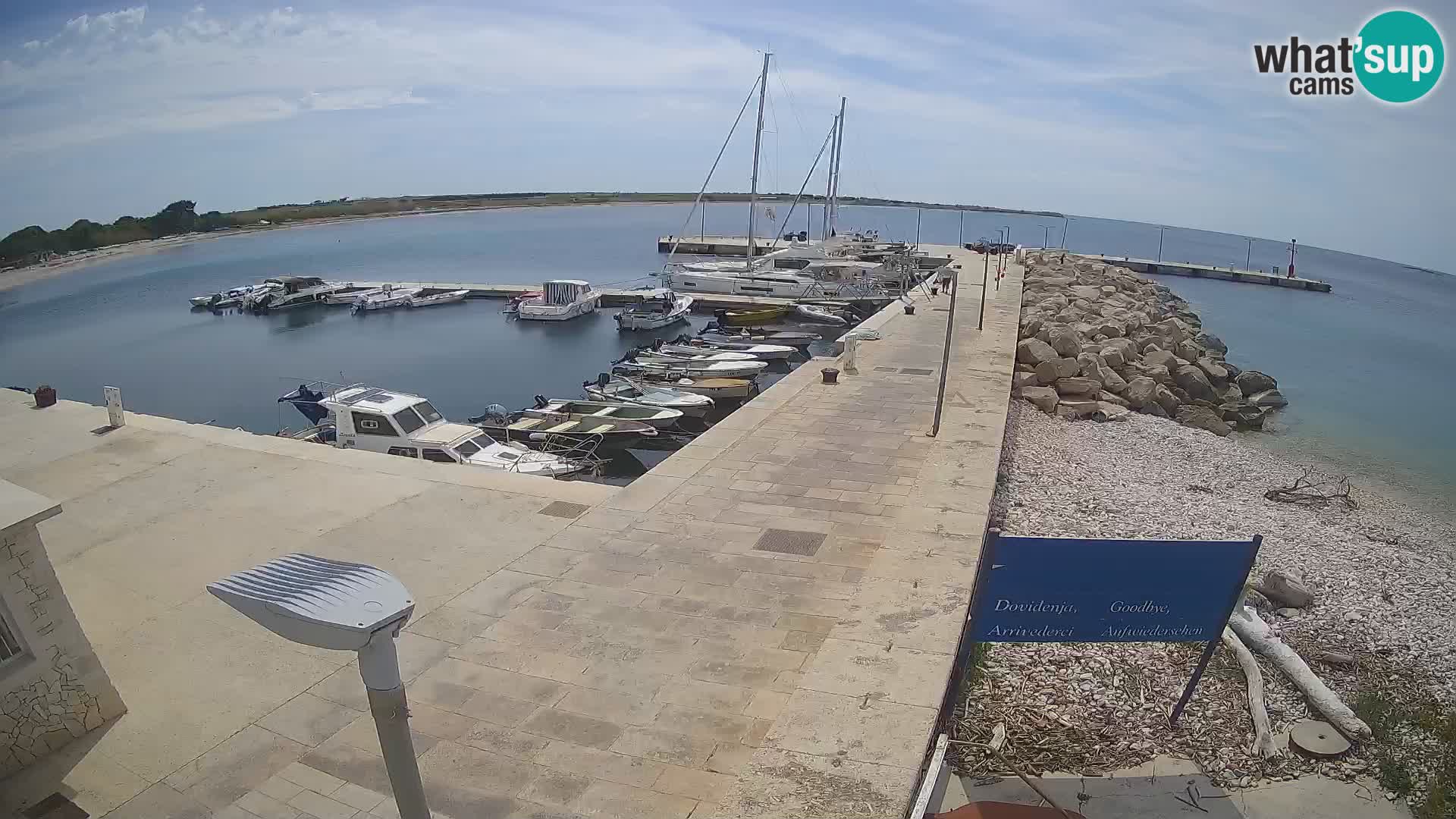 Webcam de l’île d’Unije – Explorez la beauté du joyau caché de la Croatie