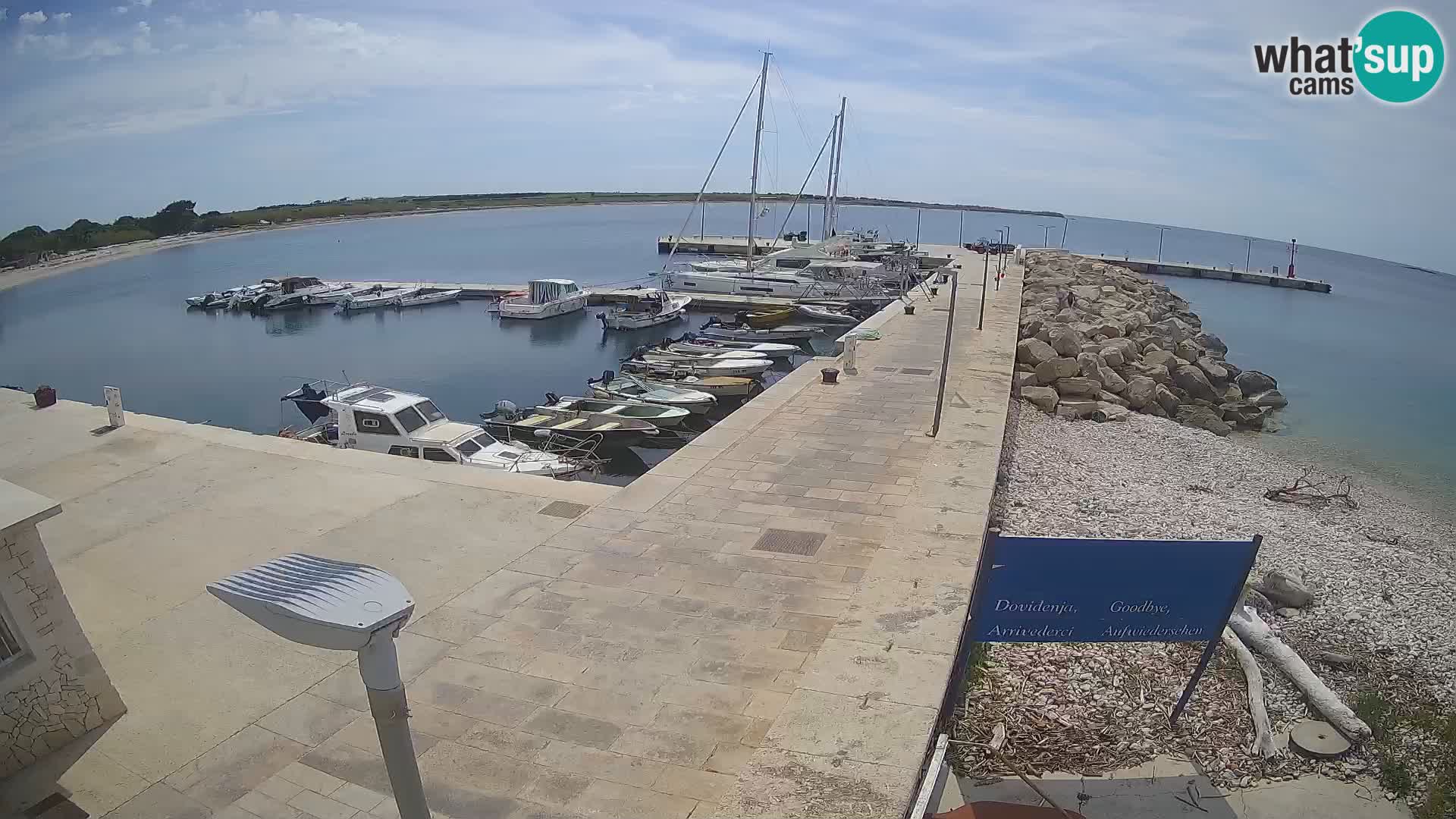Webcam de l’île d’Unije – Explorez la beauté du joyau caché de la Croatie