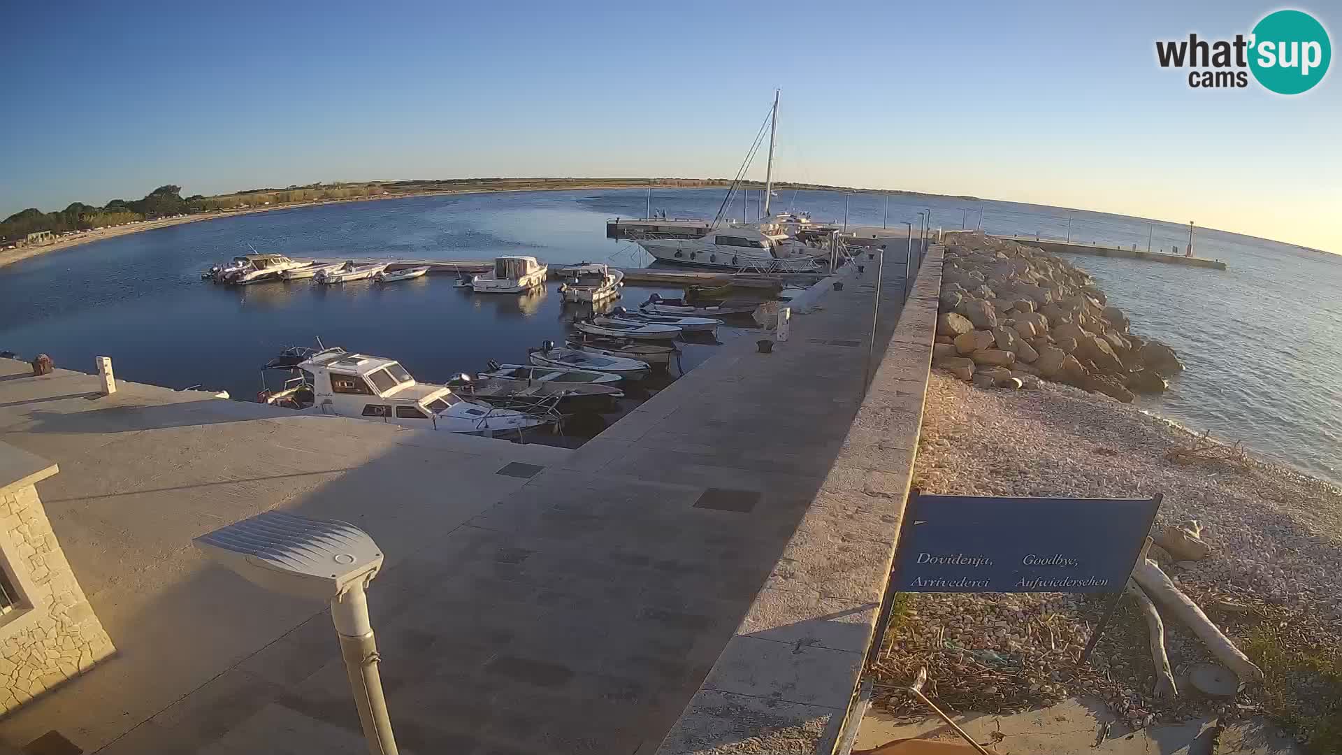 Webcam de l’île d’Unije – Explorez la beauté du joyau caché de la Croatie