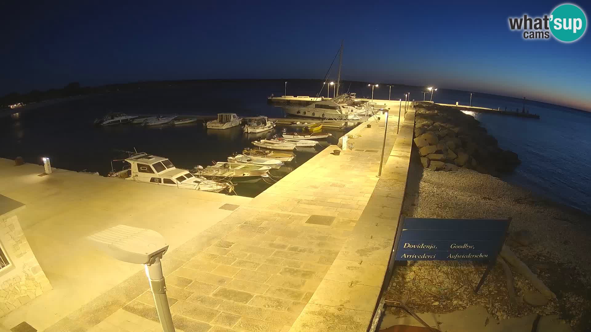 Webcam de l’île d’Unije – Explorez la beauté du joyau caché de la Croatie