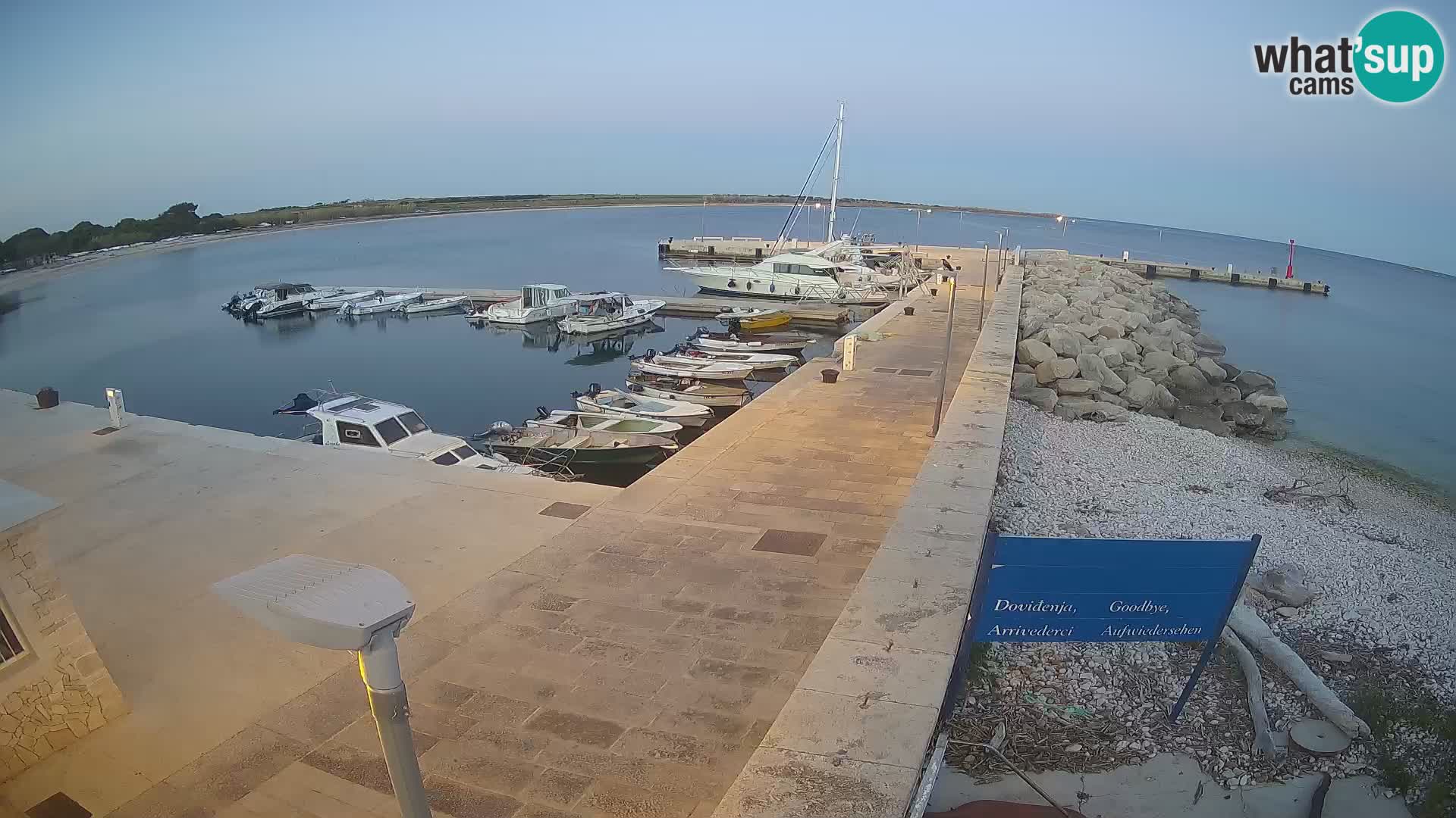 Webcam de l’île d’Unije – Explorez la beauté du joyau caché de la Croatie