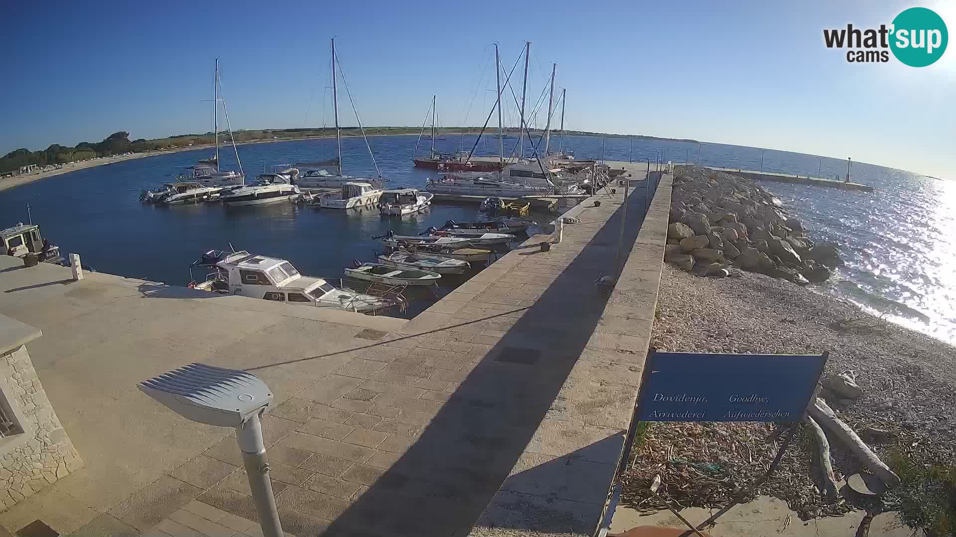 Webcam de l’île d’Unije – Explorez la beauté du joyau caché de la Croatie