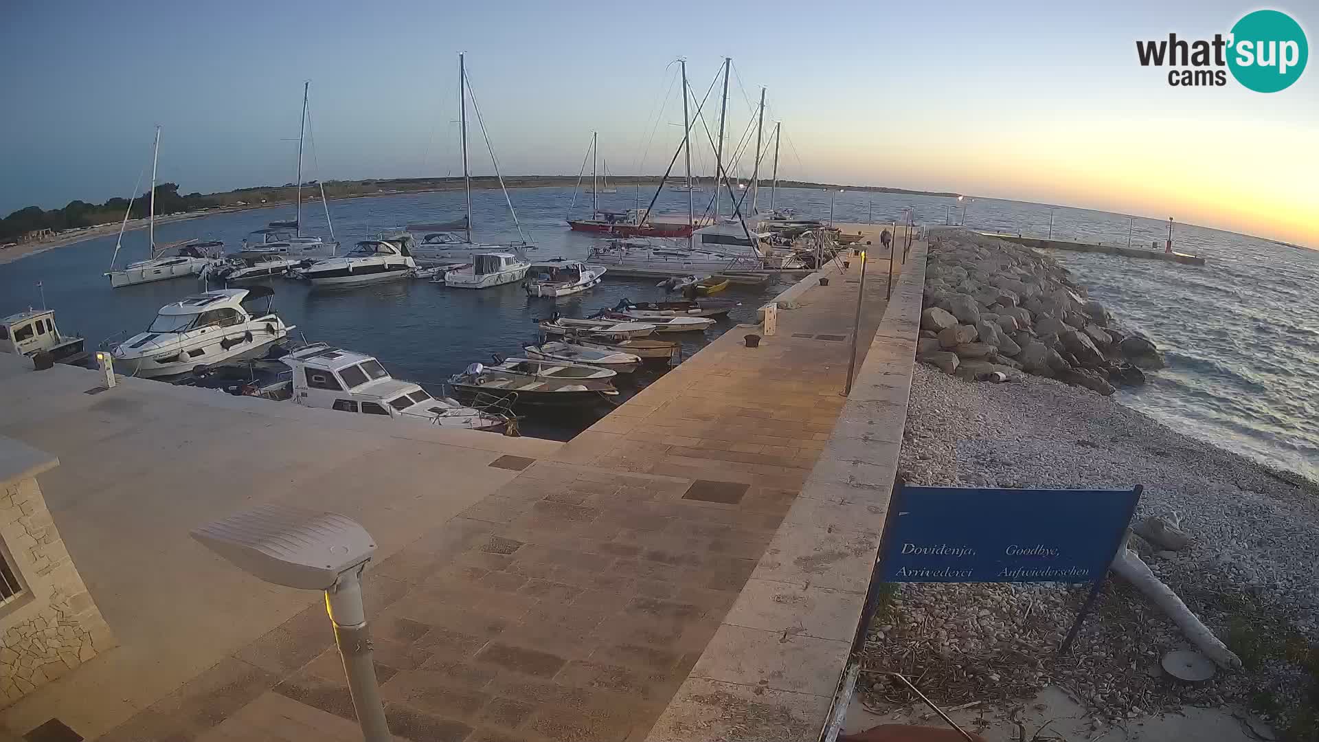Webcam de l’île d’Unije – Explorez la beauté du joyau caché de la Croatie