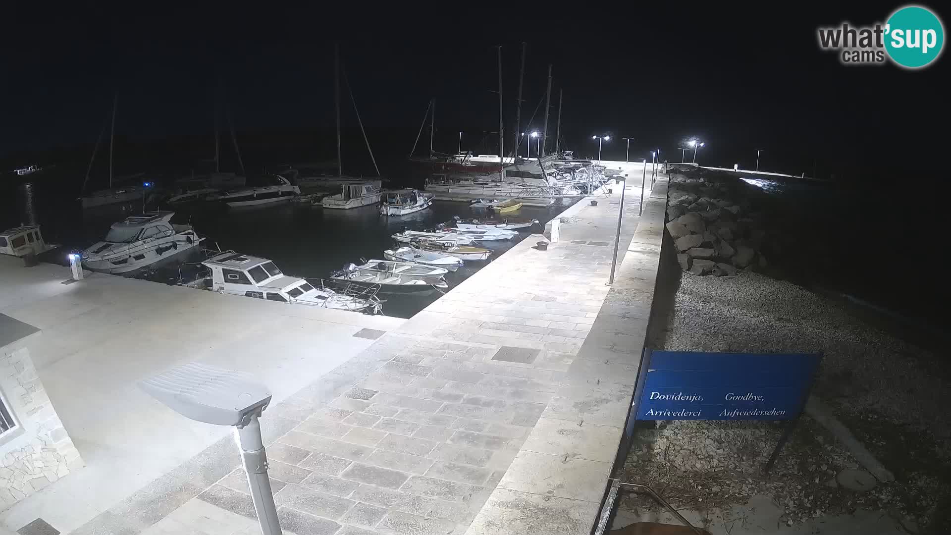 Webcam de l’île d’Unije – Explorez la beauté du joyau caché de la Croatie