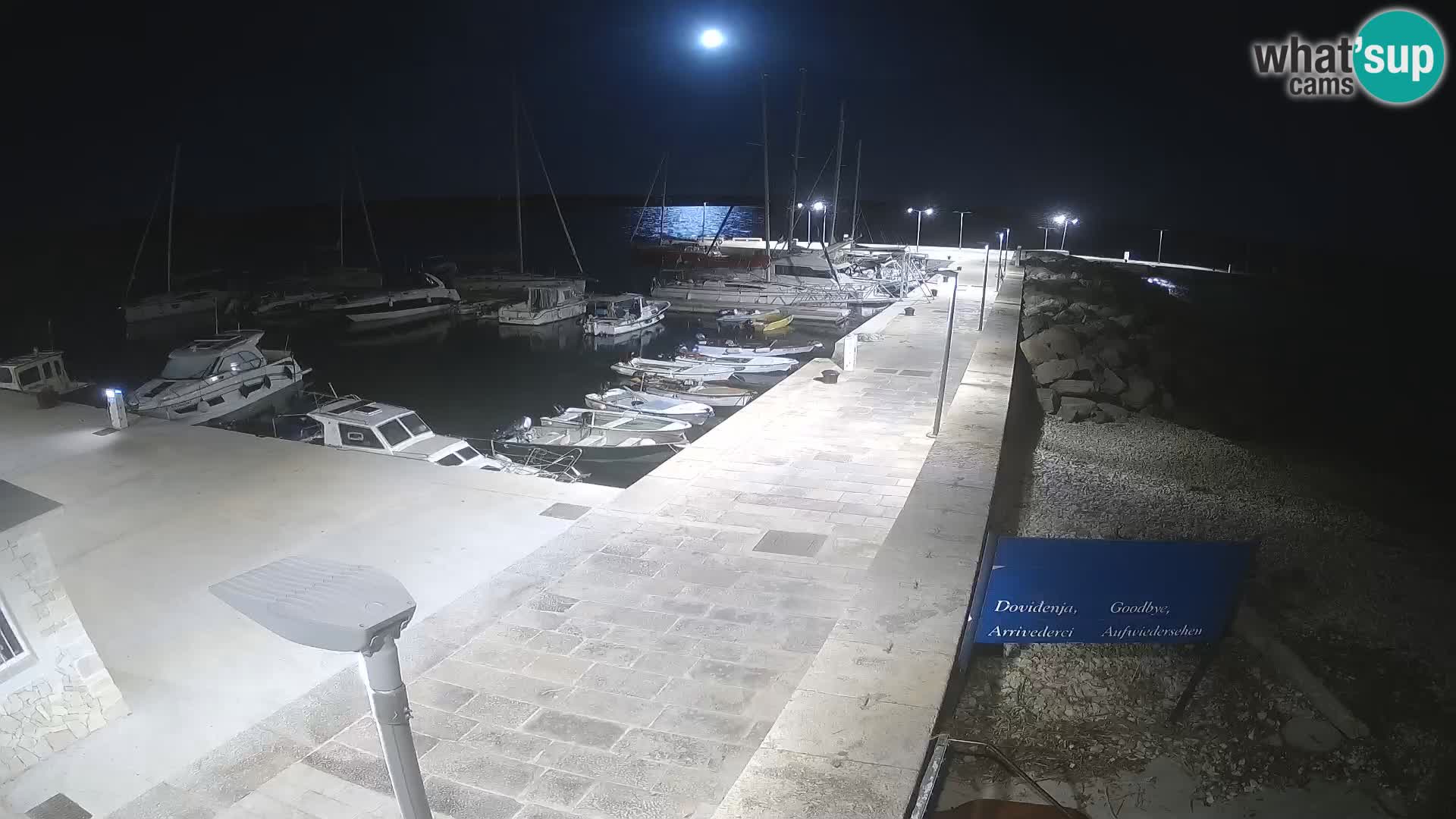 Webcam de l’île d’Unije – Explorez la beauté du joyau caché de la Croatie