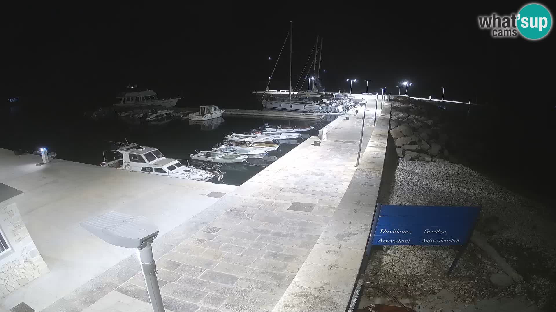 Webcam de l’île d’Unije – Explorez la beauté du joyau caché de la Croatie