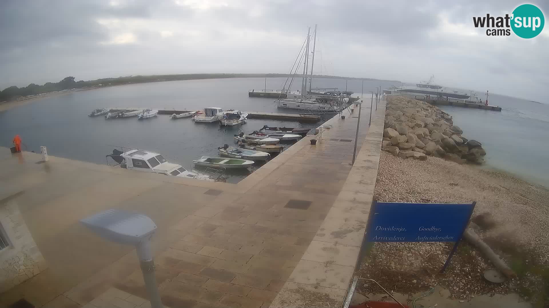 Webcam de l’île d’Unije – Explorez la beauté du joyau caché de la Croatie
