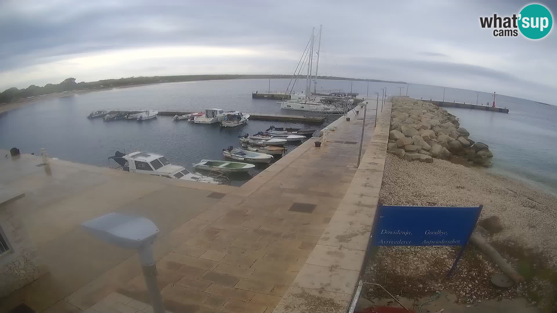 Webcam de l’île d’Unije – Explorez la beauté du joyau caché de la Croatie