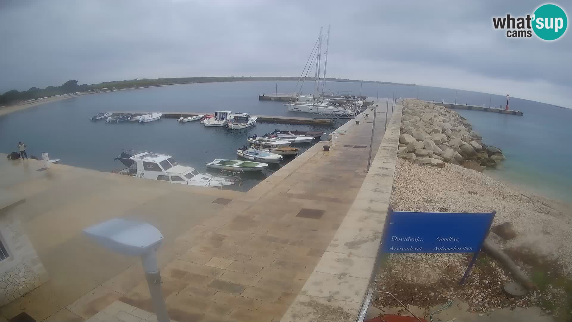 Webcam de l’île d’Unije – Explorez la beauté du joyau caché de la Croatie