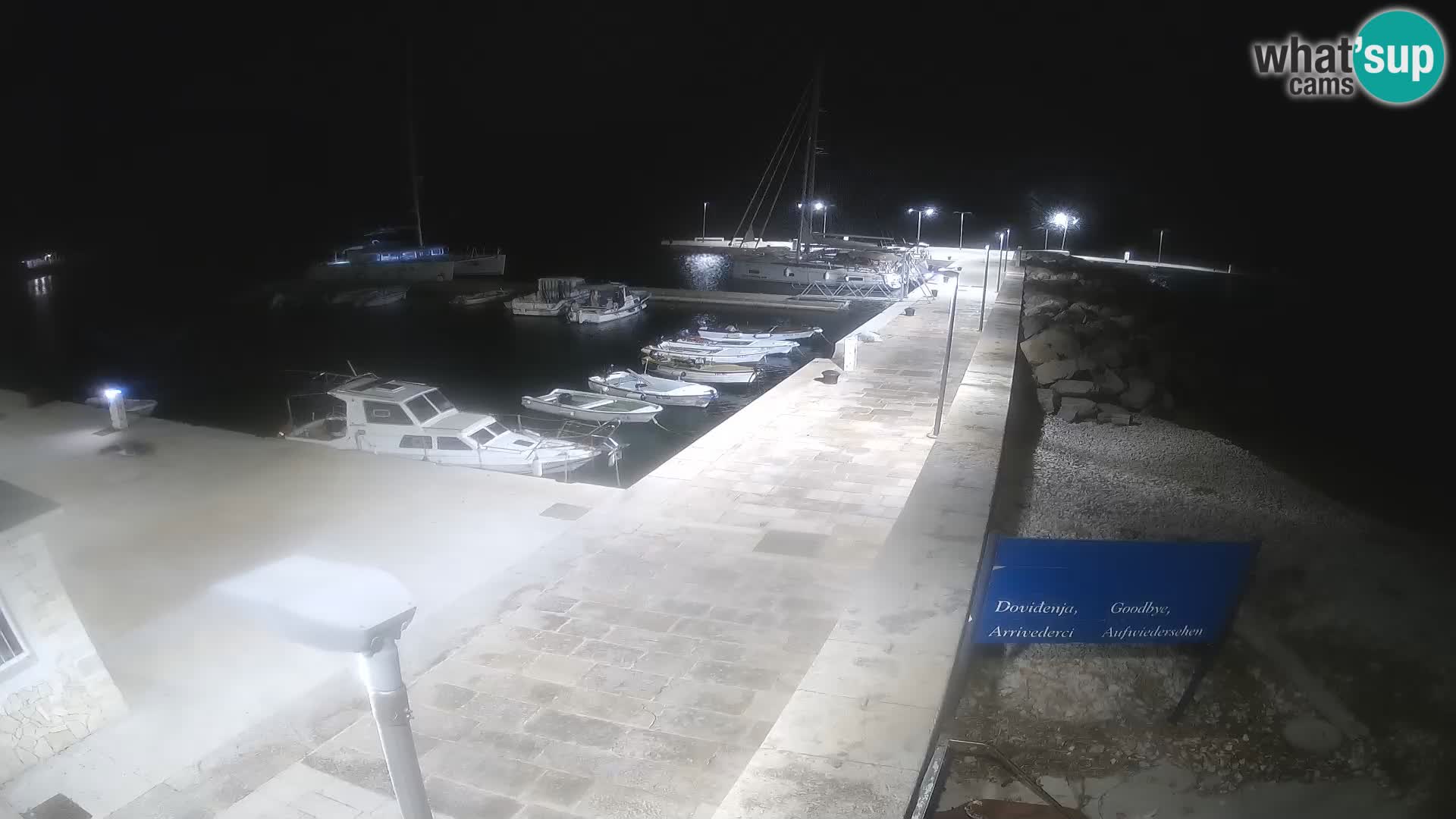 Webcam de l’île d’Unije – Explorez la beauté du joyau caché de la Croatie