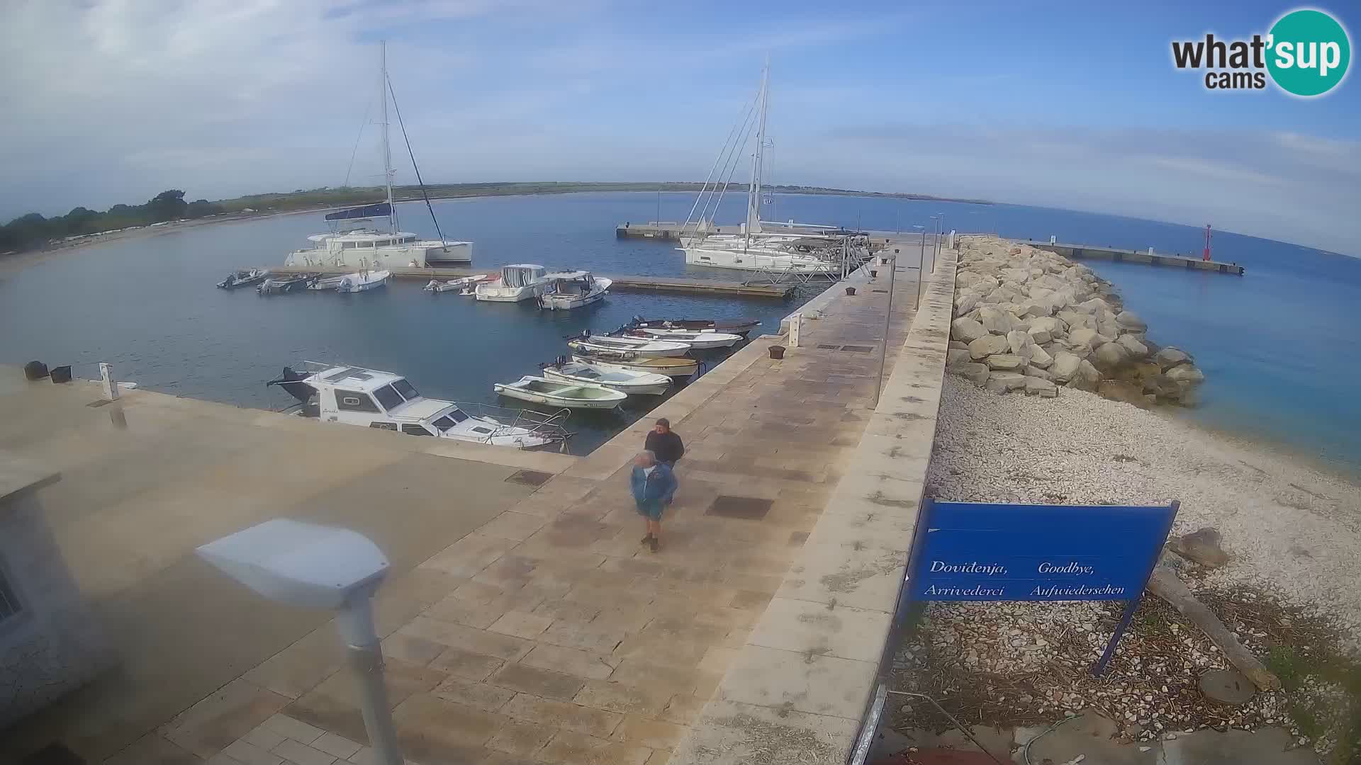 Webcam de l’île d’Unije – Explorez la beauté du joyau caché de la Croatie
