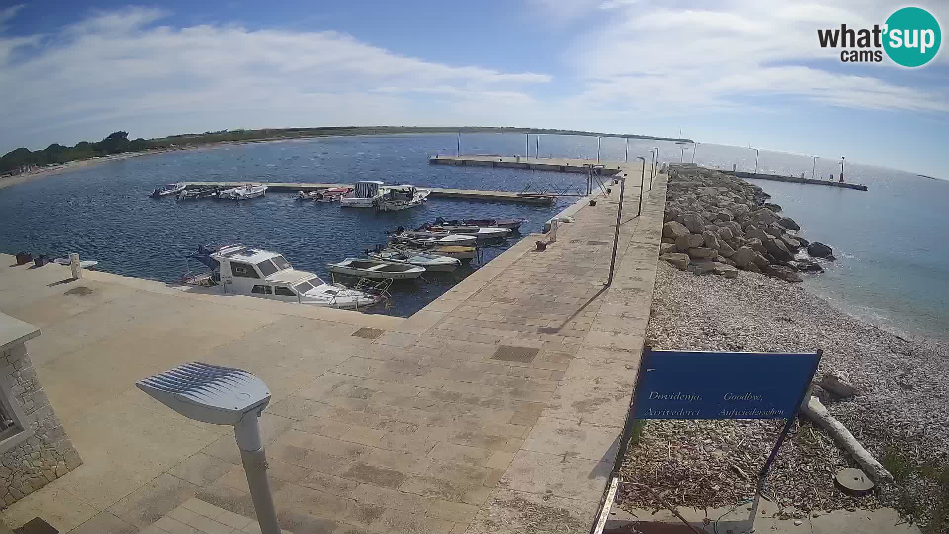 Webcam de l’île d’Unije – Explorez la beauté du joyau caché de la Croatie