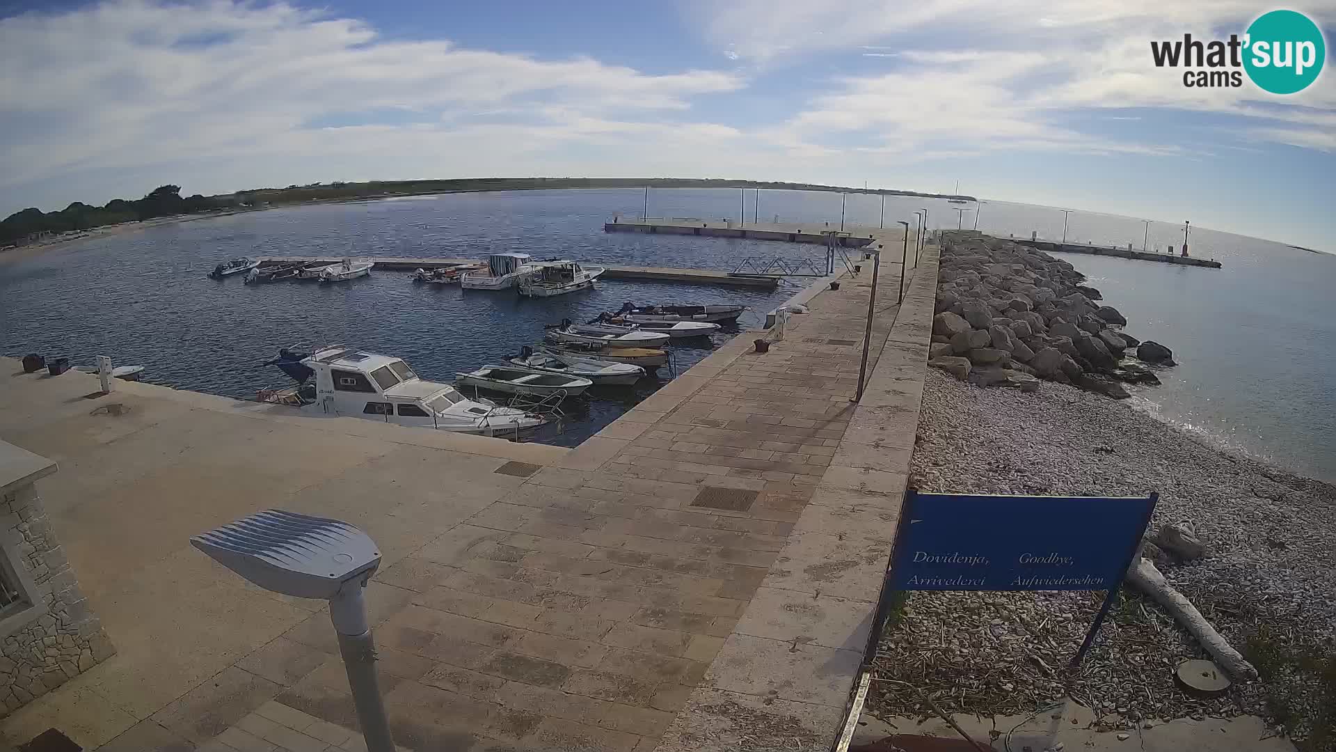 Webcam de l’île d’Unije – Explorez la beauté du joyau caché de la Croatie