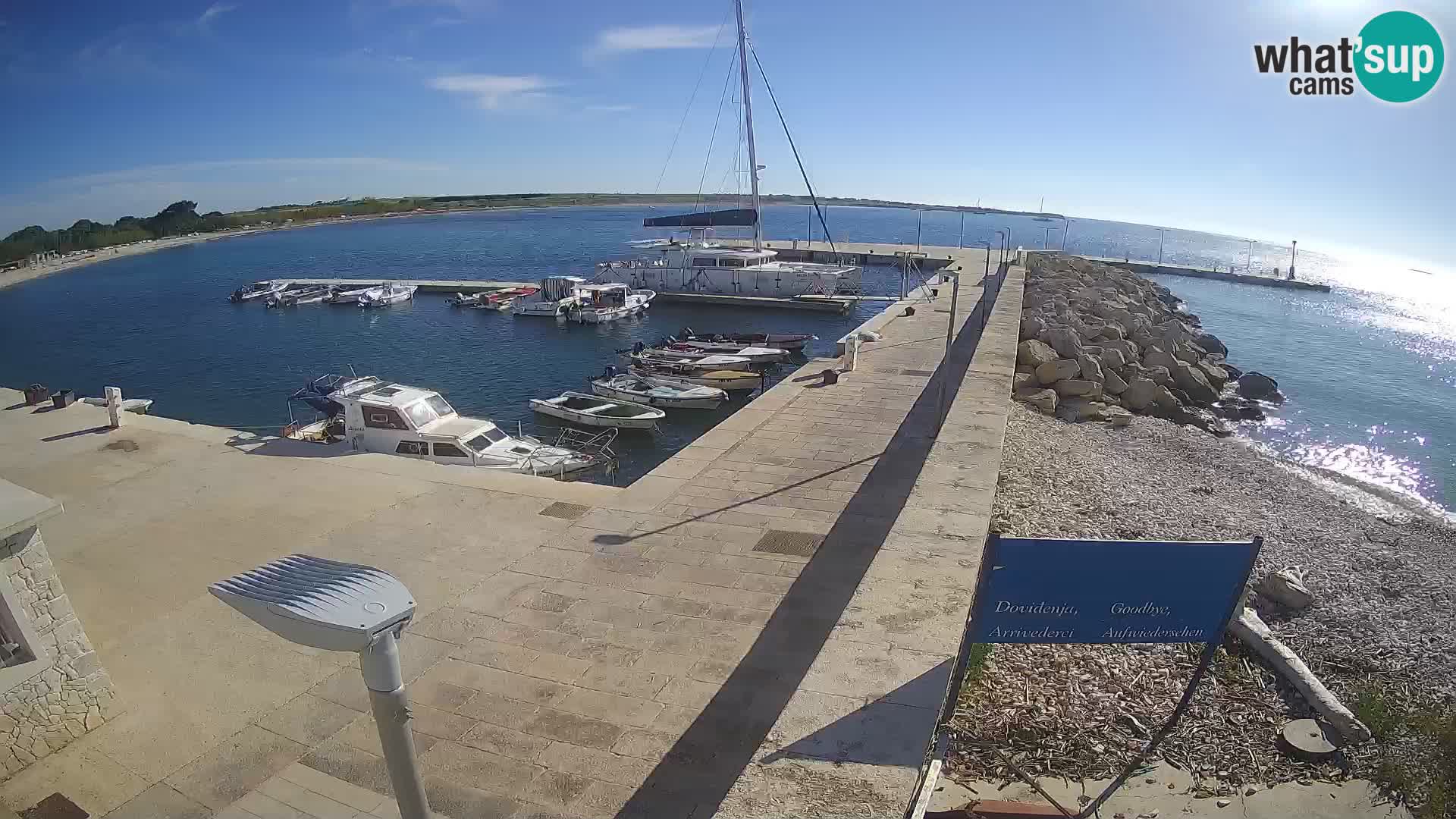Webcam de l’île d’Unije – Explorez la beauté du joyau caché de la Croatie