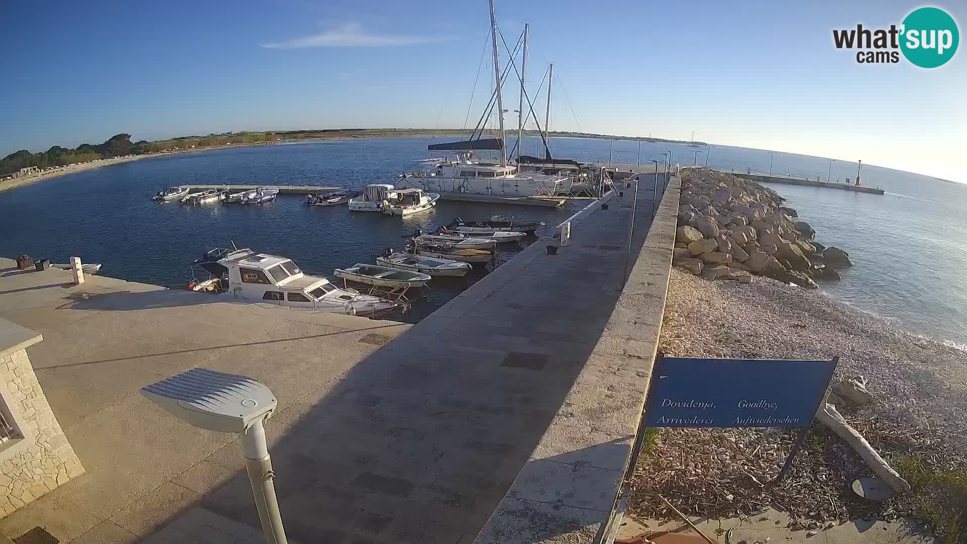 Webcam de l’île d’Unije – Explorez la beauté du joyau caché de la Croatie