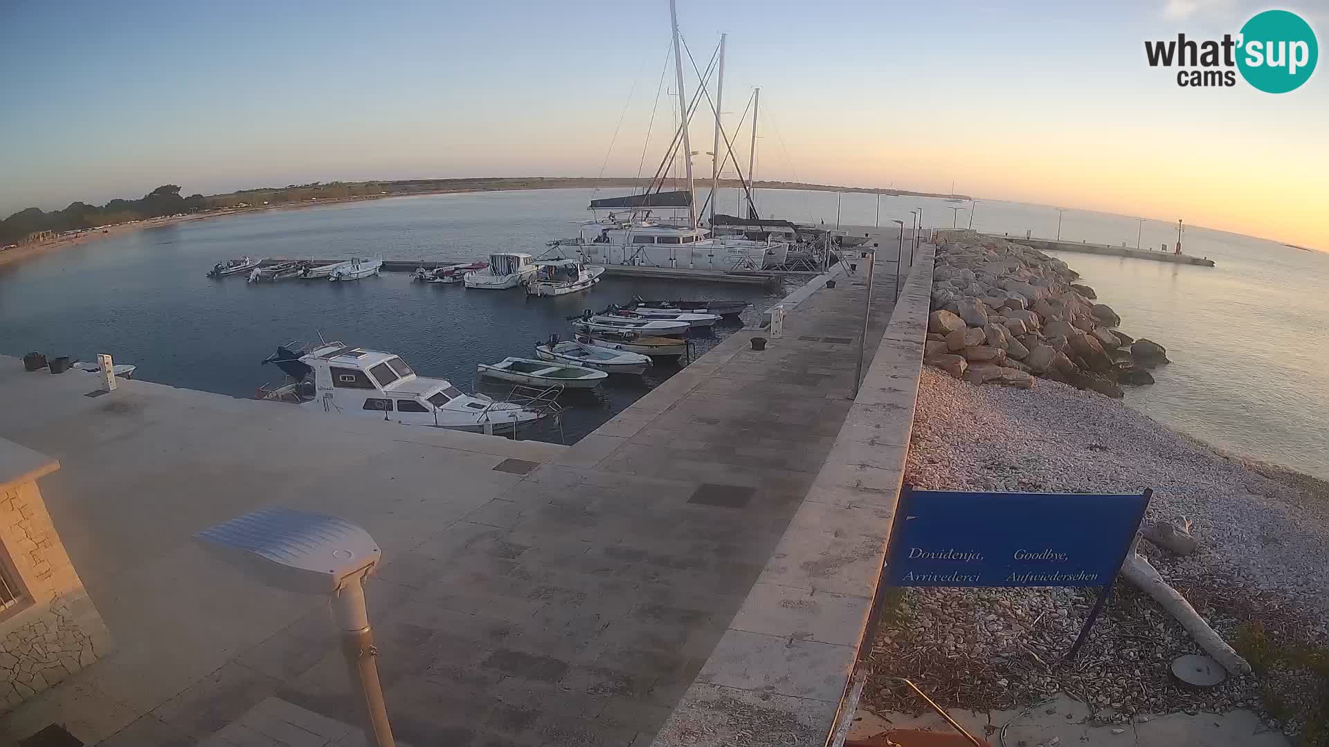 Webcam de l’île d’Unije – Explorez la beauté du joyau caché de la Croatie