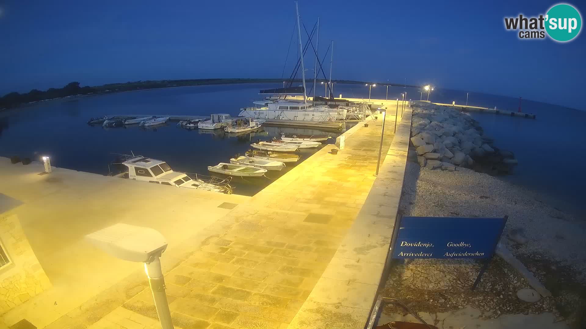 Webcam de l’île d’Unije – Explorez la beauté du joyau caché de la Croatie