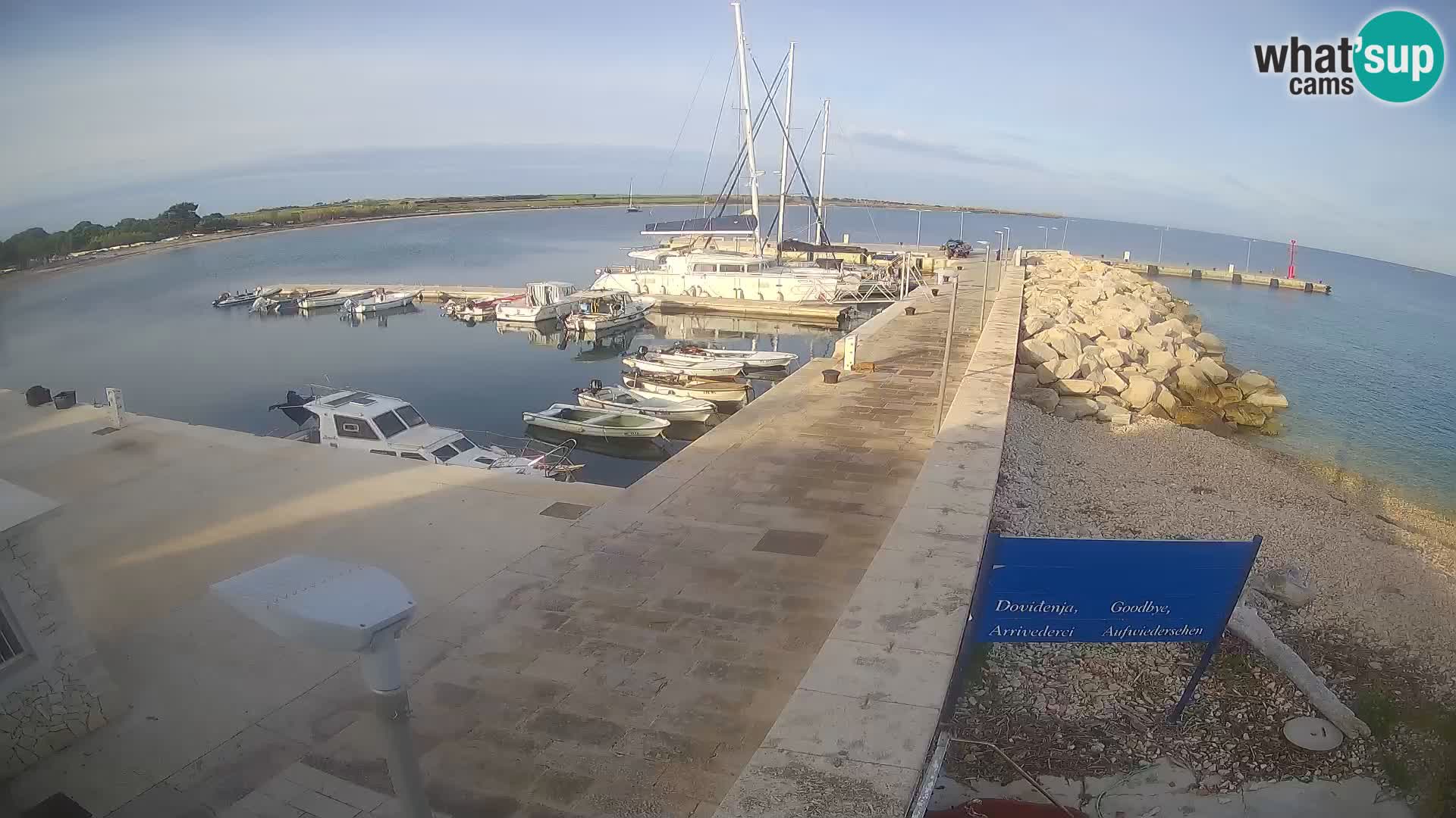 Webcam de l’île d’Unije – Explorez la beauté du joyau caché de la Croatie