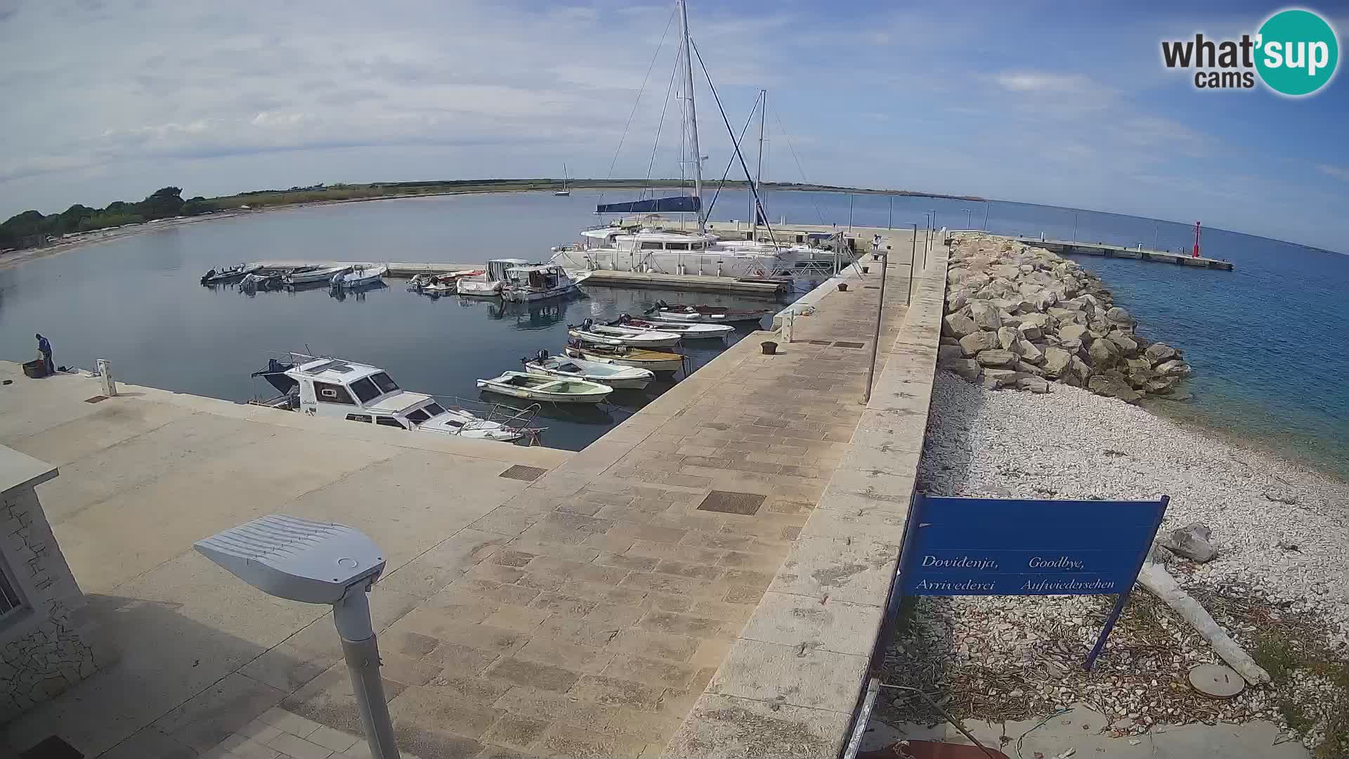 Webcam de l’île d’Unije – Explorez la beauté du joyau caché de la Croatie