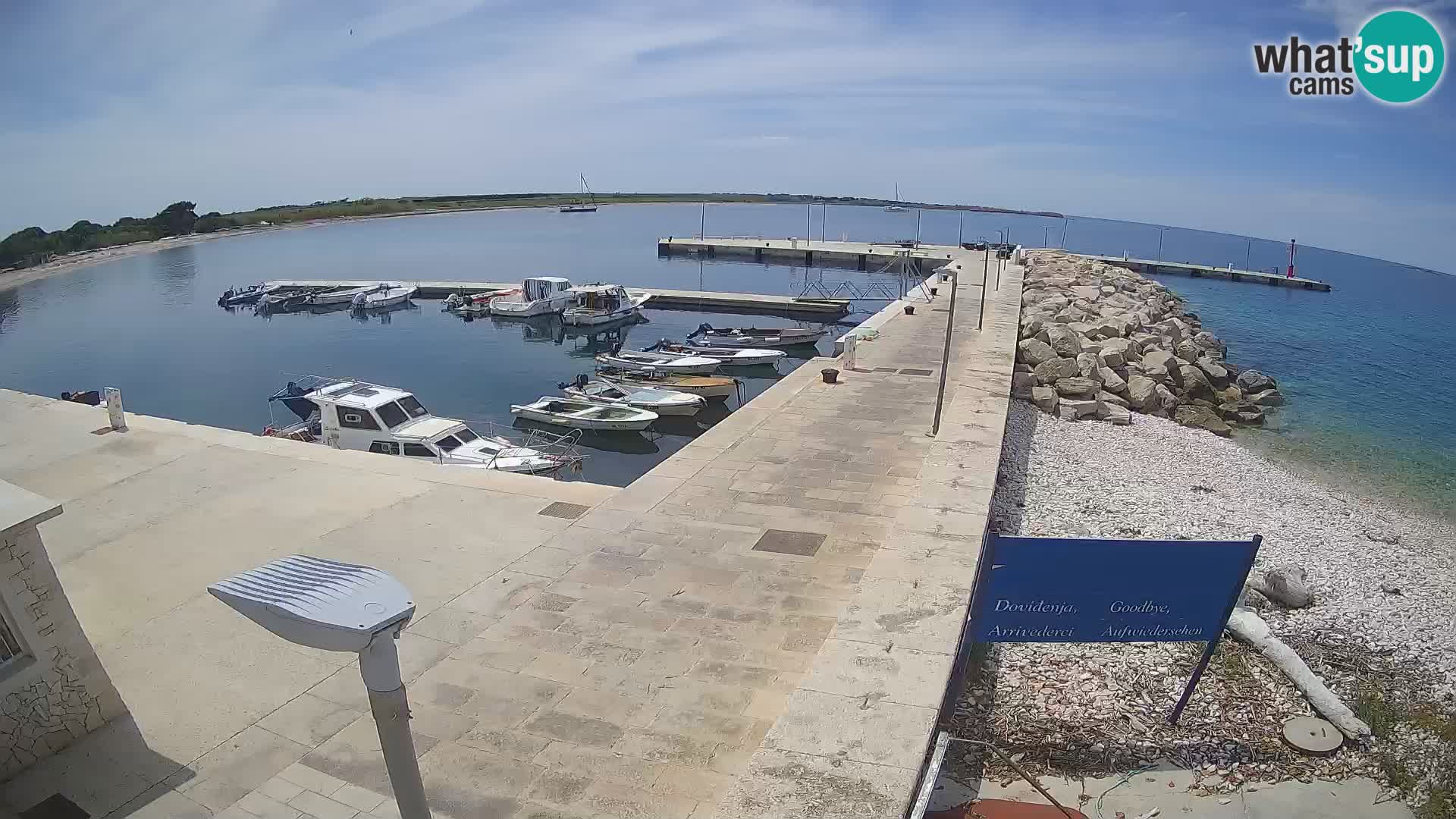 Webcam de l’île d’Unije – Explorez la beauté du joyau caché de la Croatie