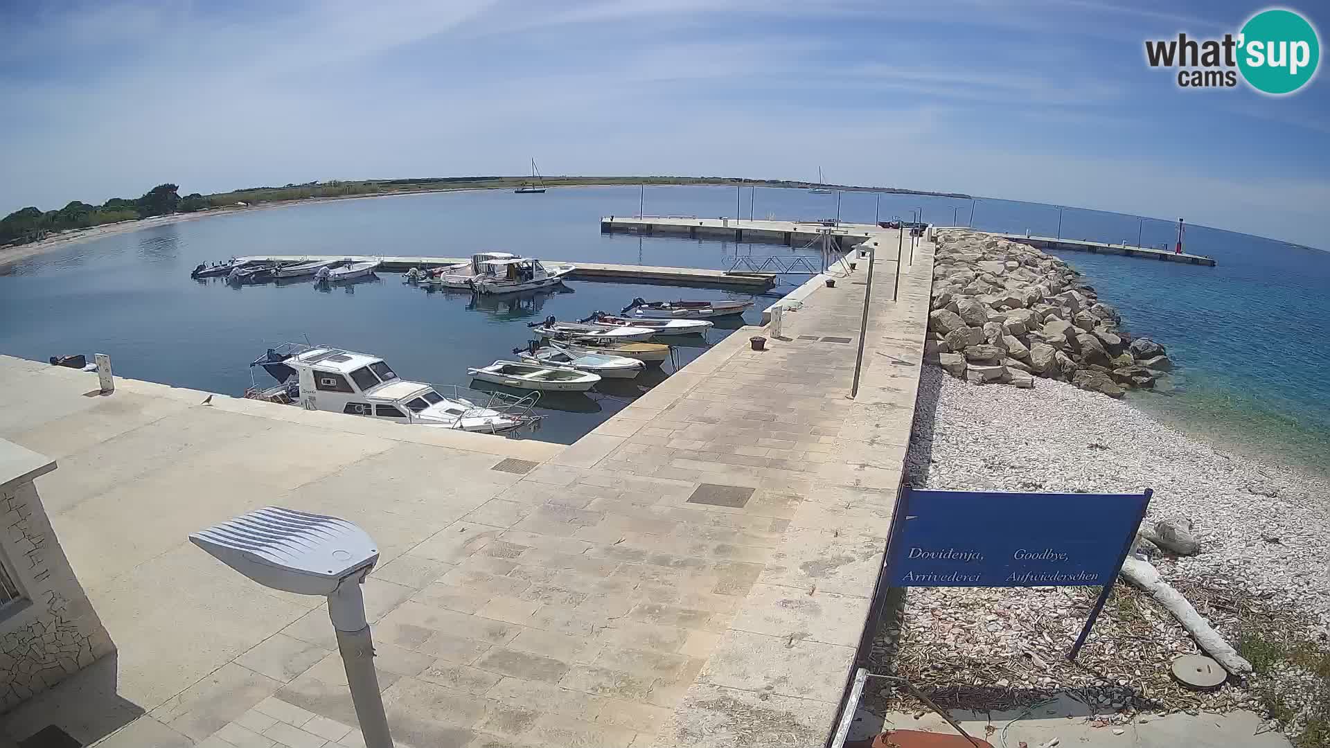 Webcam de l’île d’Unije – Explorez la beauté du joyau caché de la Croatie