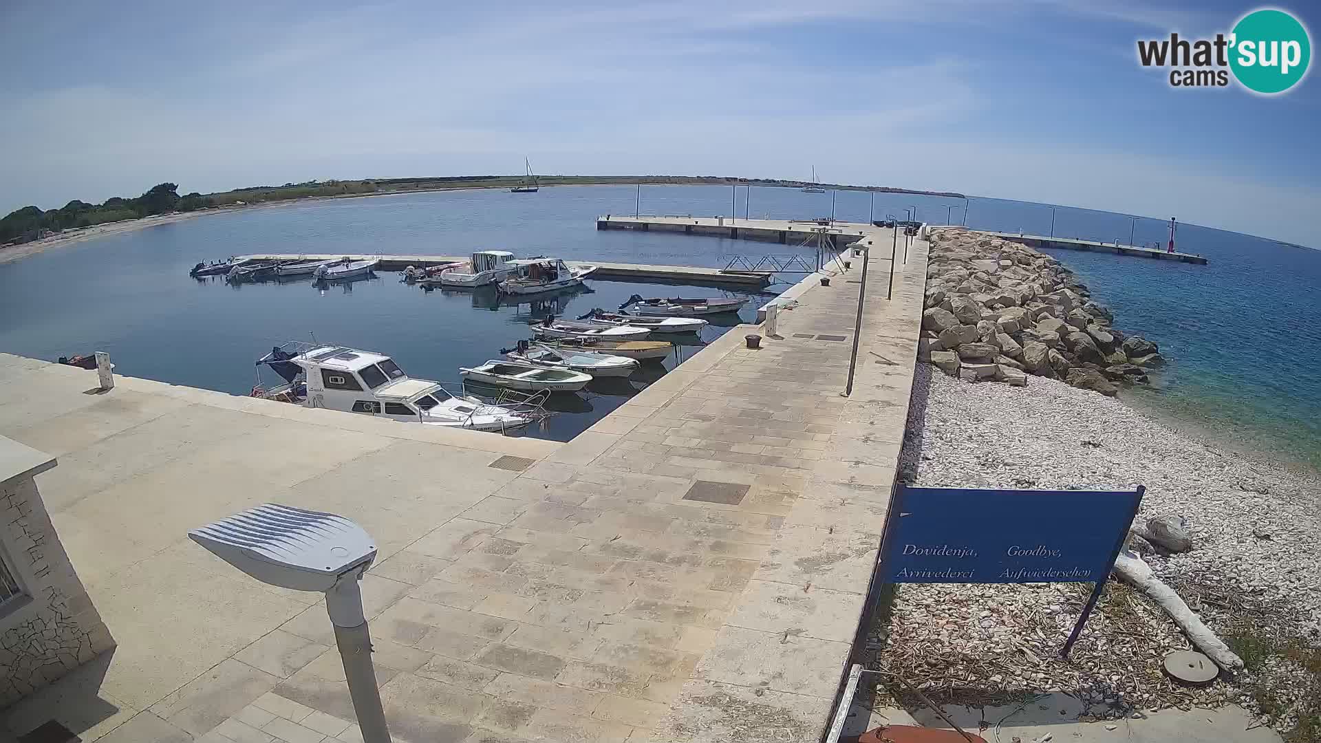 Webcam de l’île d’Unije – Explorez la beauté du joyau caché de la Croatie