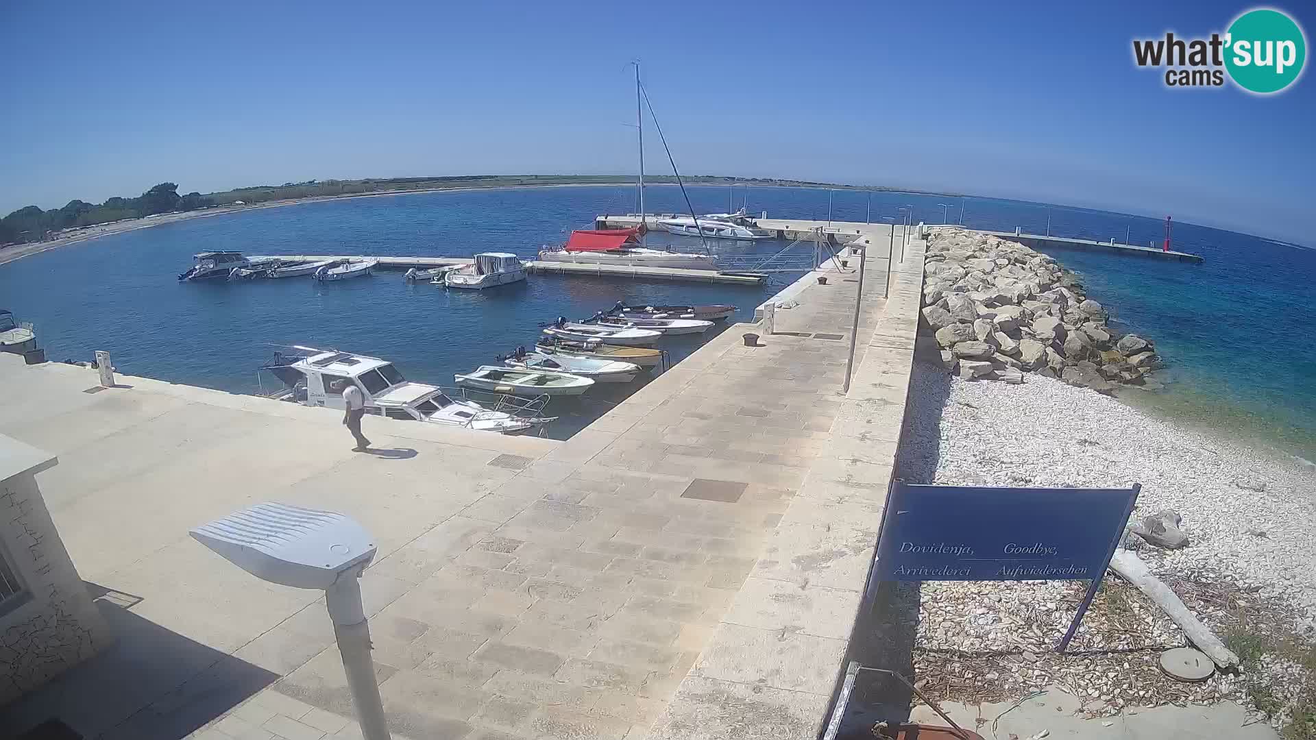 Webcam de l’île d’Unije – Explorez la beauté du joyau caché de la Croatie