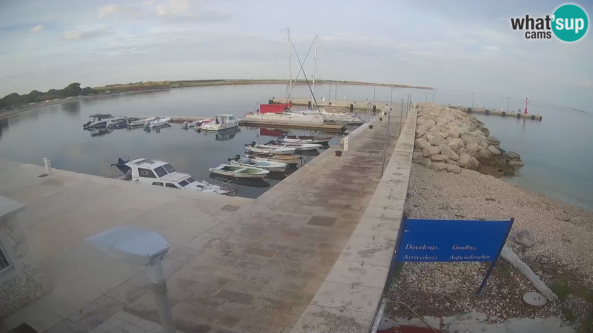 Webcam de l’île d’Unije – Explorez la beauté du joyau caché de la Croatie