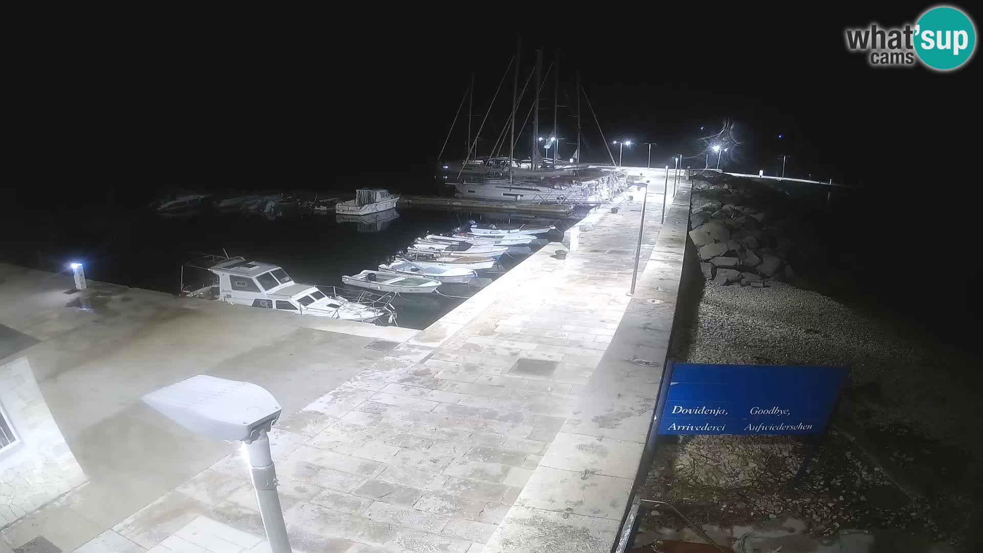 Webcam de l’île d’Unije – Explorez la beauté du joyau caché de la Croatie
