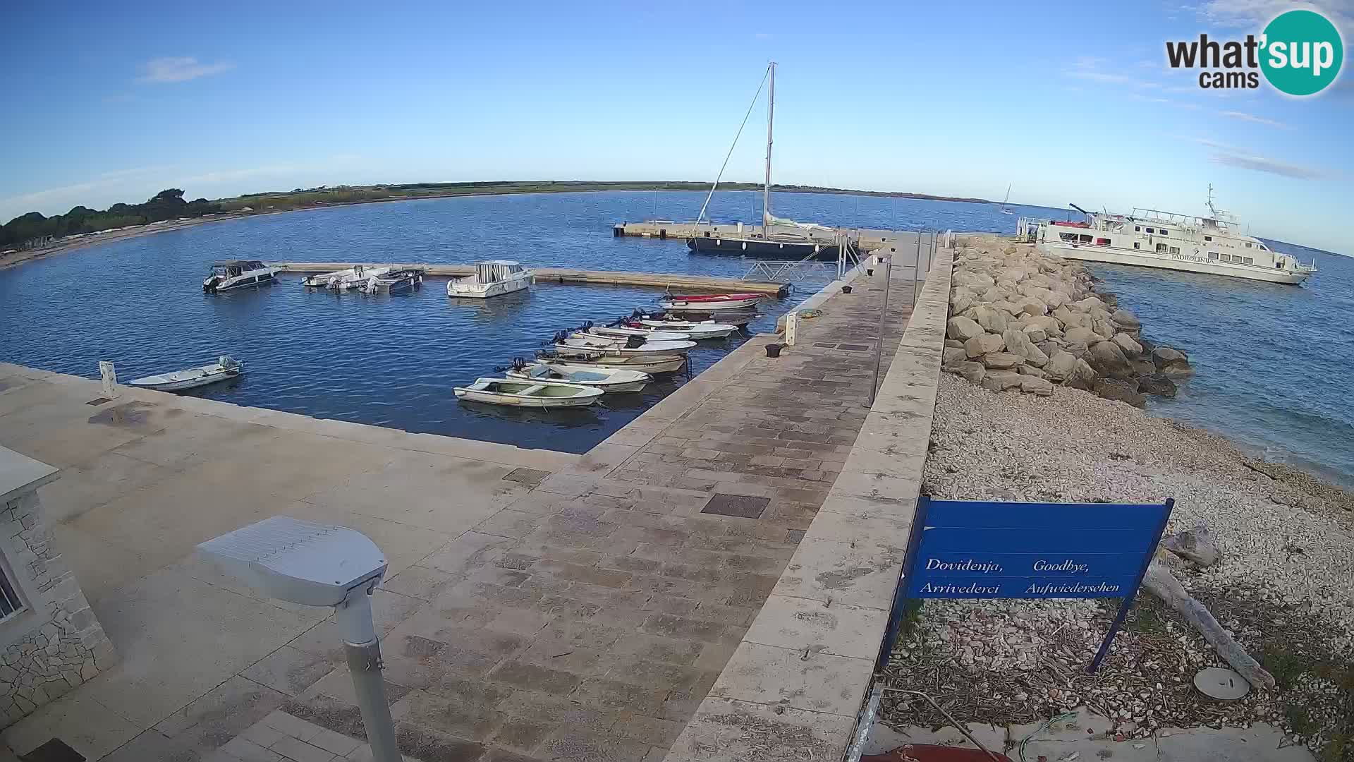 Webcam de l’île d’Unije – Explorez la beauté du joyau caché de la Croatie